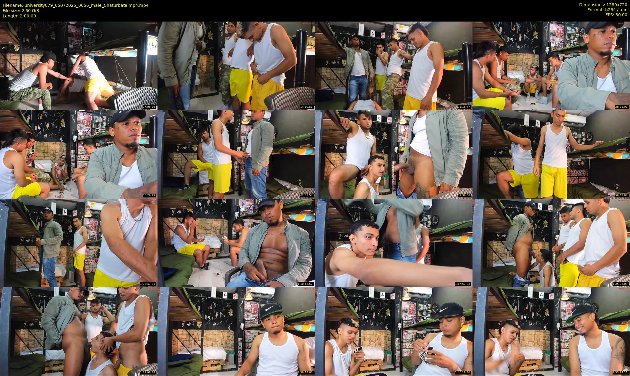 university079 — 120 minute Chaturbate male cam show recording, 720p, Jul 5, 2025
