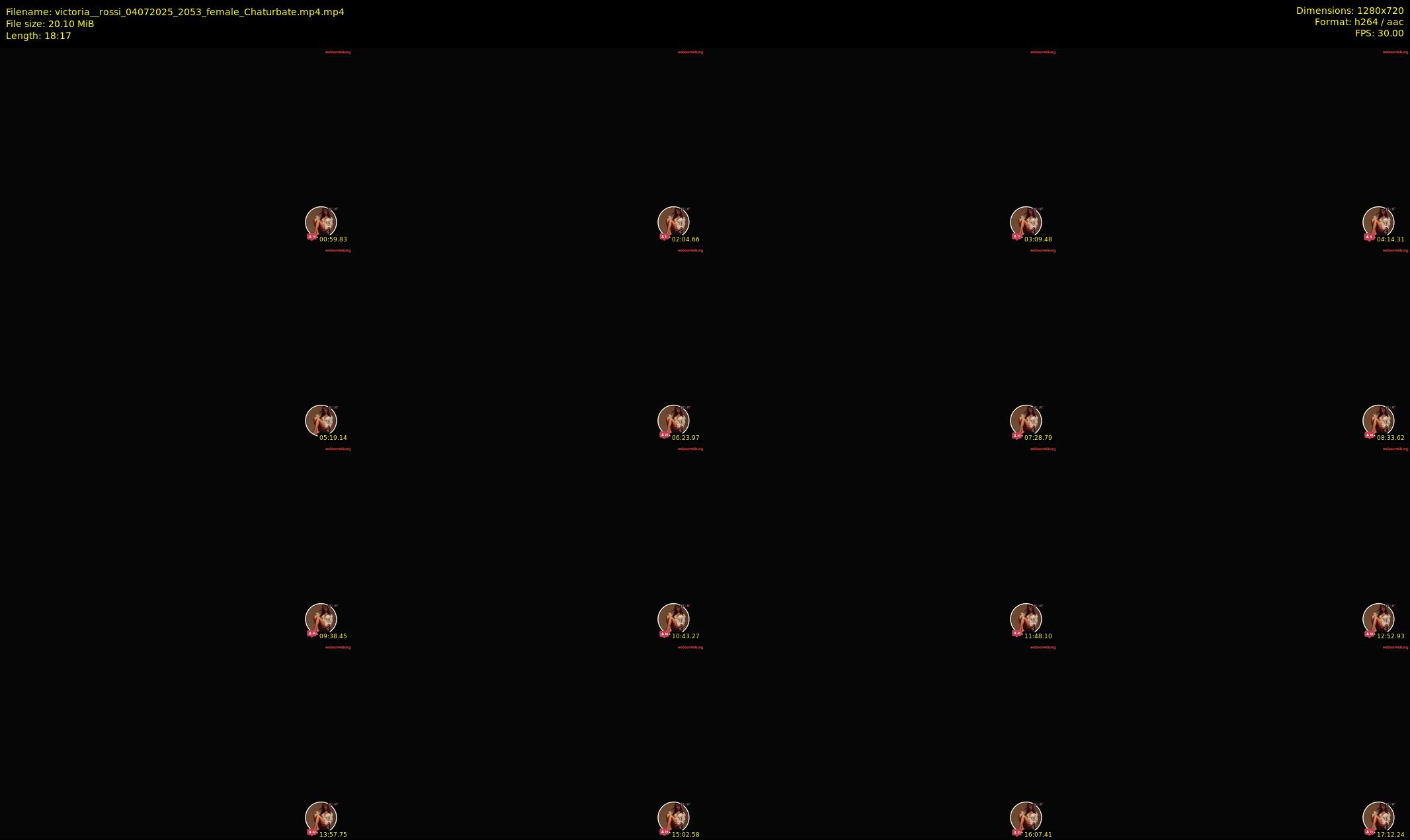 victoria__rossi — 19 minute Chaturbate female cam show recording, 720p, Jul 4, 2025