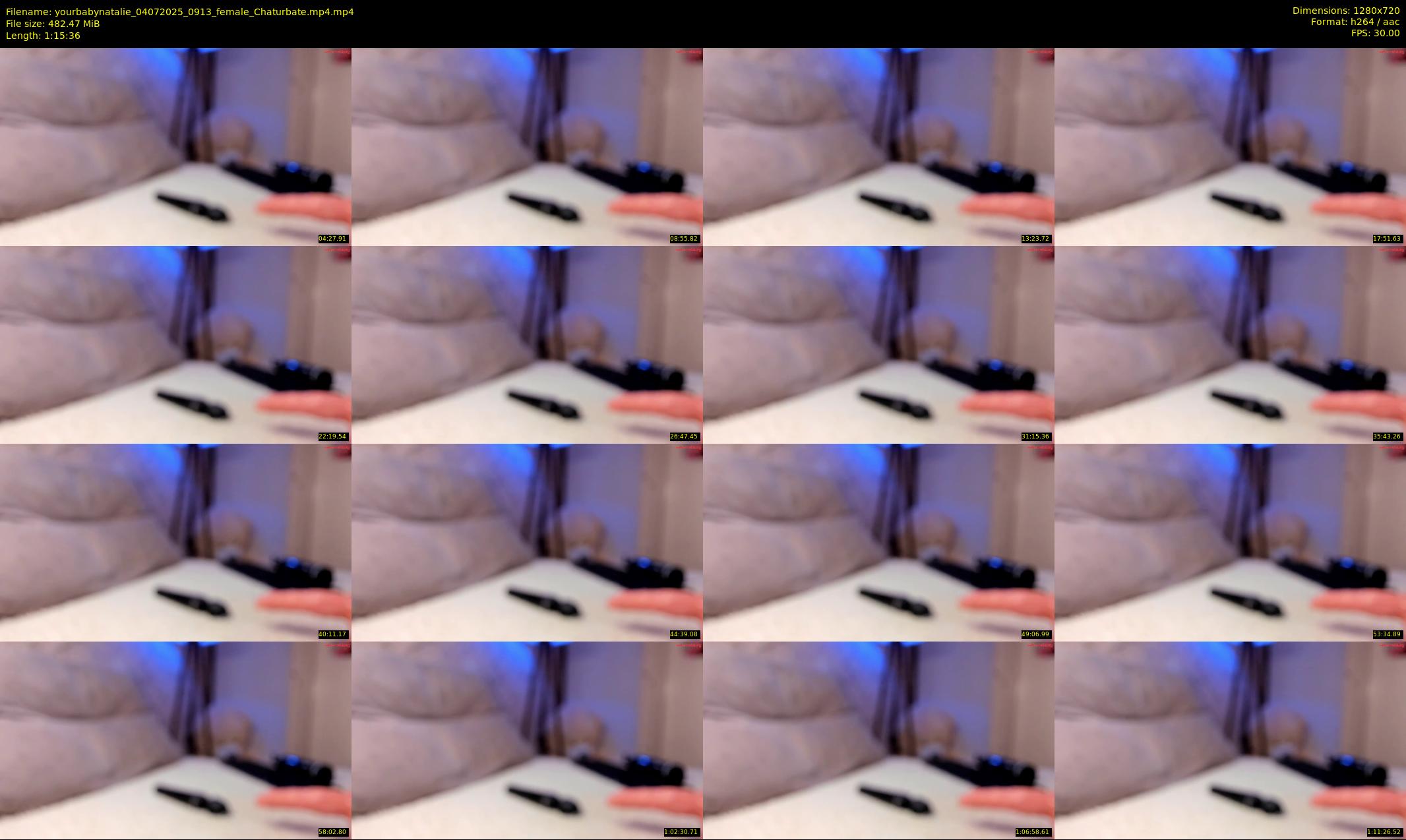 yourbabynatalie — 76 minute Chaturbate female cam show recording, 720p, Jul 4, 2025