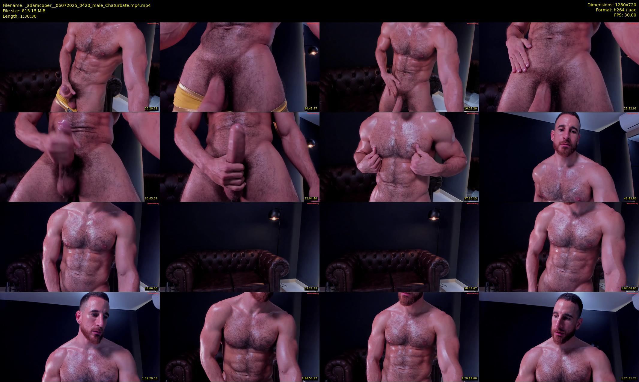 _adamcoper_ — 91 minute Chaturbate male cam show recording, 720p, Jul 6, 2025
