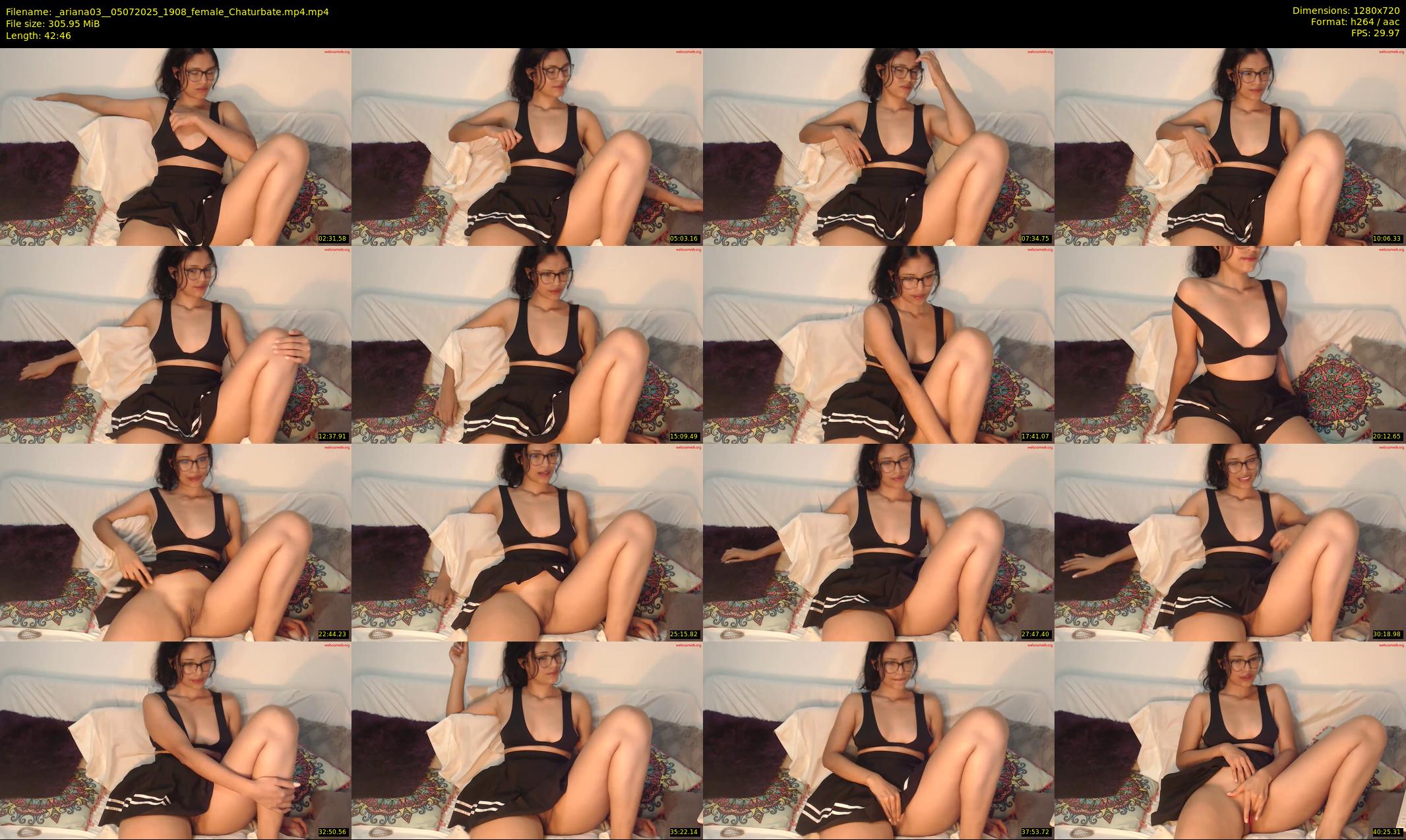 _ariana03_ — 43 minute Chaturbate female cam show recording, 720p, Jul 5, 2025