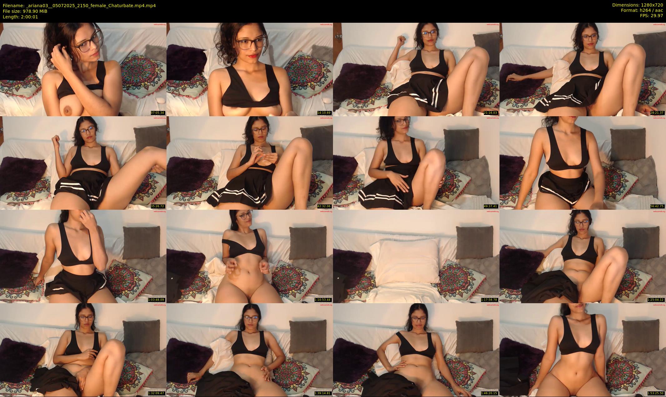_ariana03_ — 121 minute Chaturbate female cam show recording, 720p, Jul 5, 2025