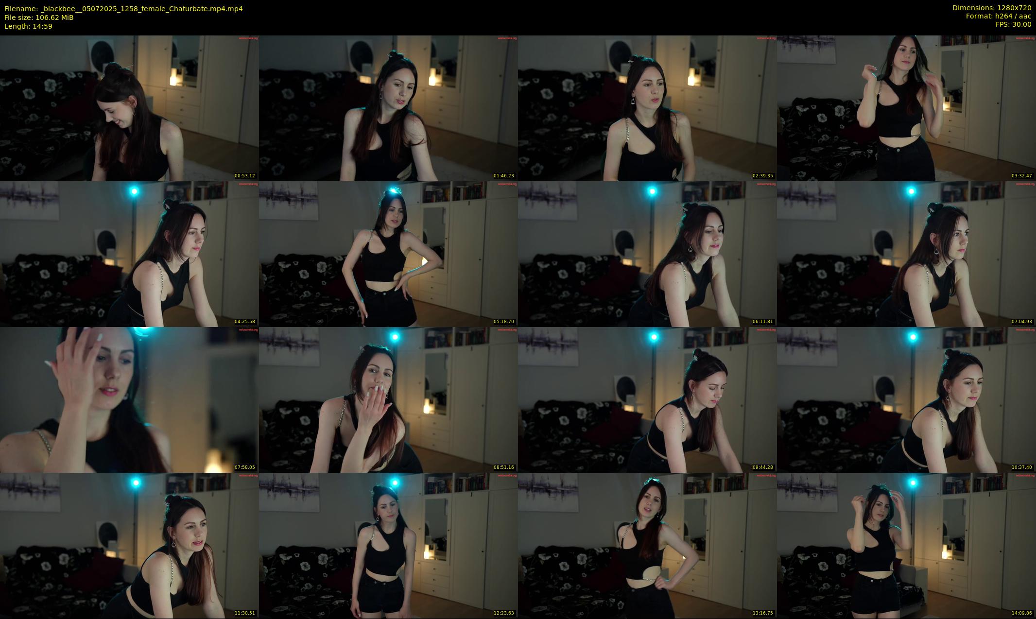 _blackbee_ — 15 minute Chaturbate female cam show recording, 720p, Jul 5, 2025