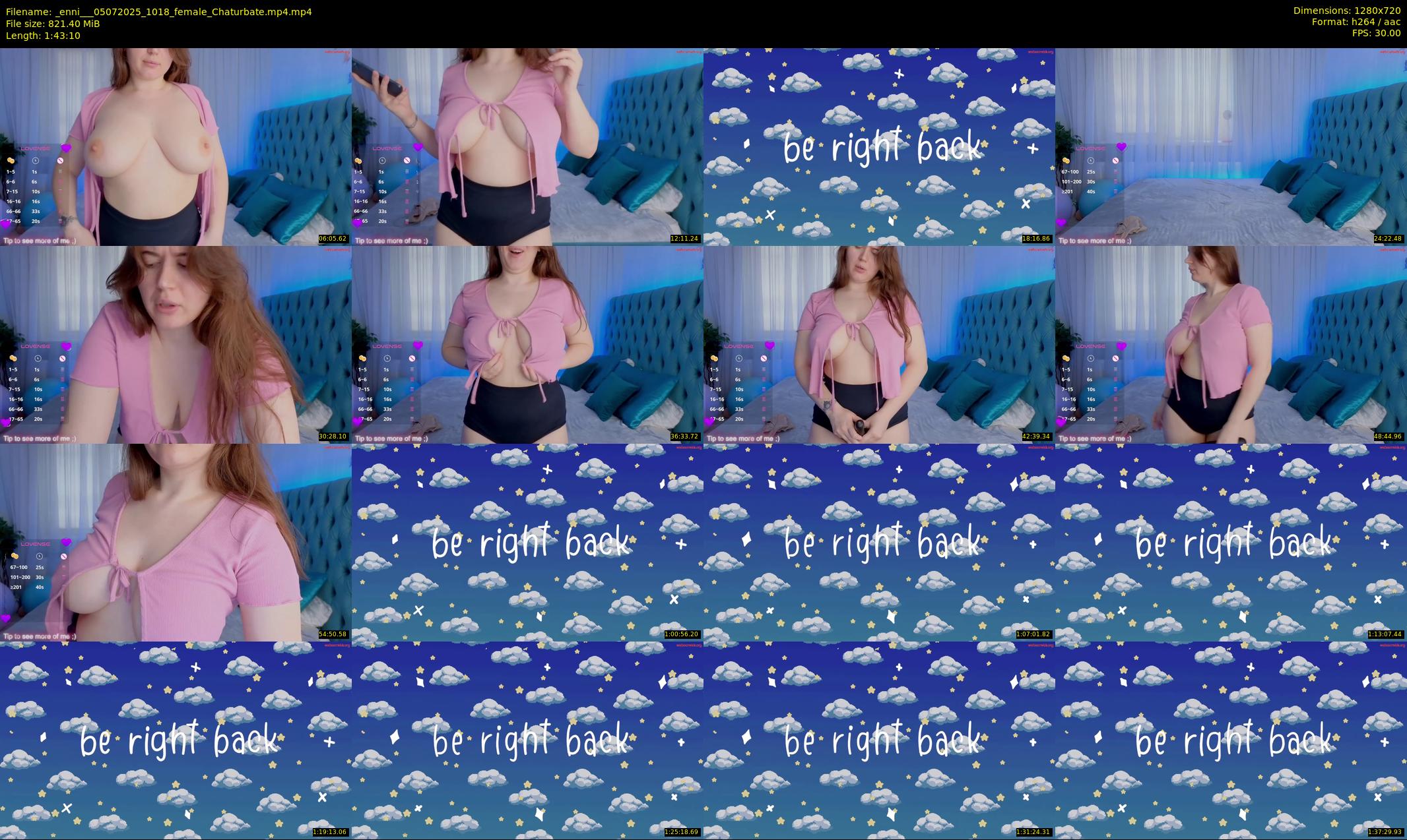 _enni__ — 104 minute Chaturbate female cam show recording, 720p, Jul 5, 2025