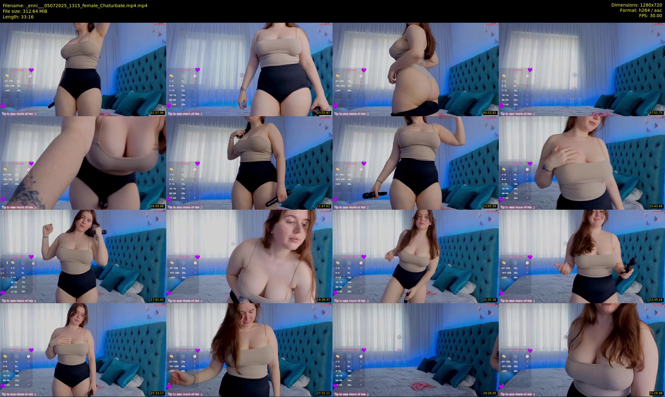 _enni__ — 34 minute Chaturbate female cam show recording, 720p, Jul 5, 2025
