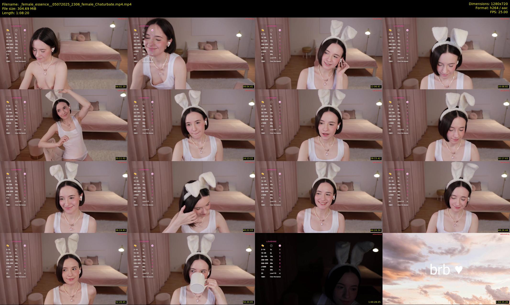 _female_essence_ — 69 minute Chaturbate female cam show recording, 720p, Jul 5, 2025
