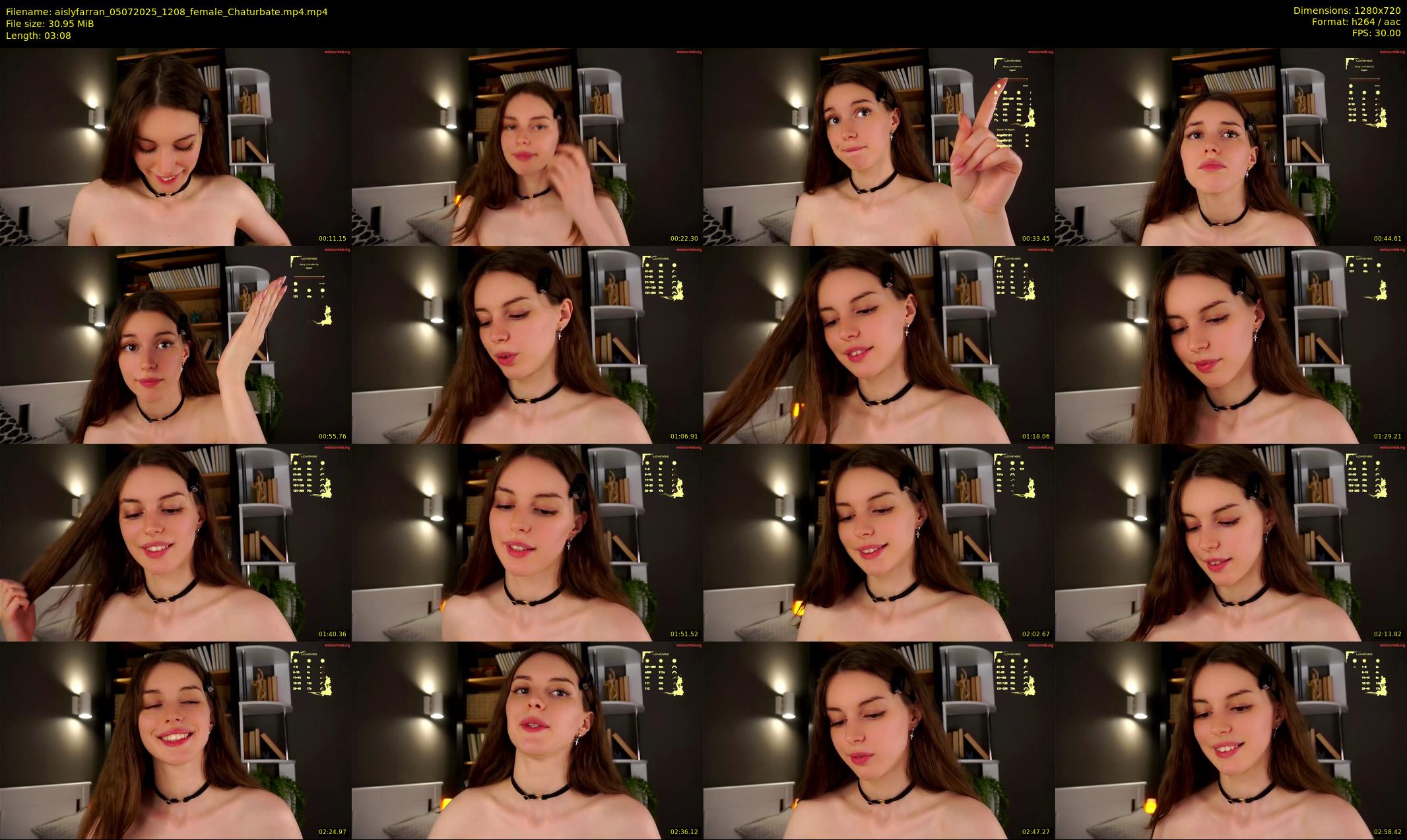 aislyfarran — 4 minute Chaturbate female cam show recording, 720p, Jul 5, 2025