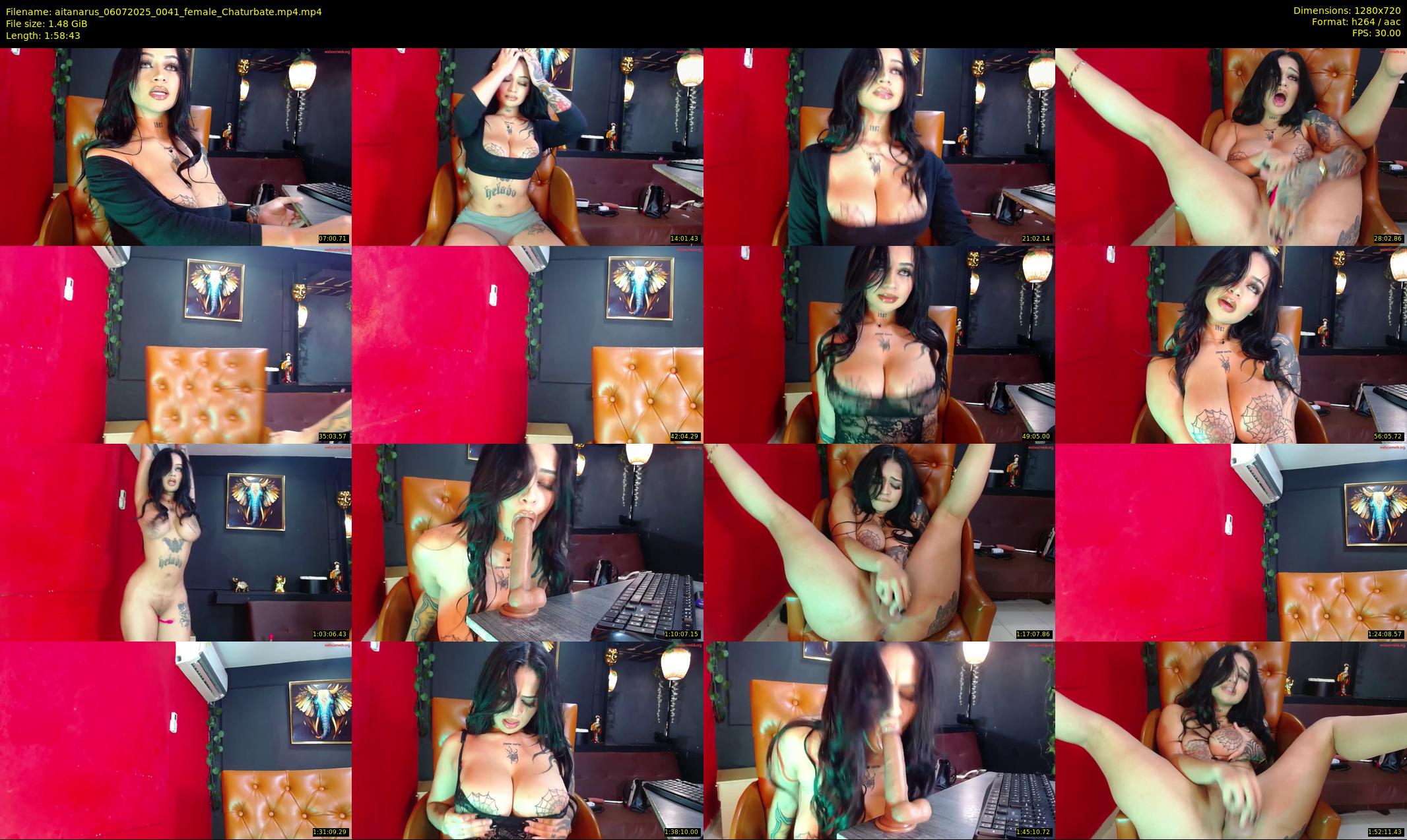 aitanarus — 119 minute Chaturbate female cam show recording, 720p, Jul 6, 2025