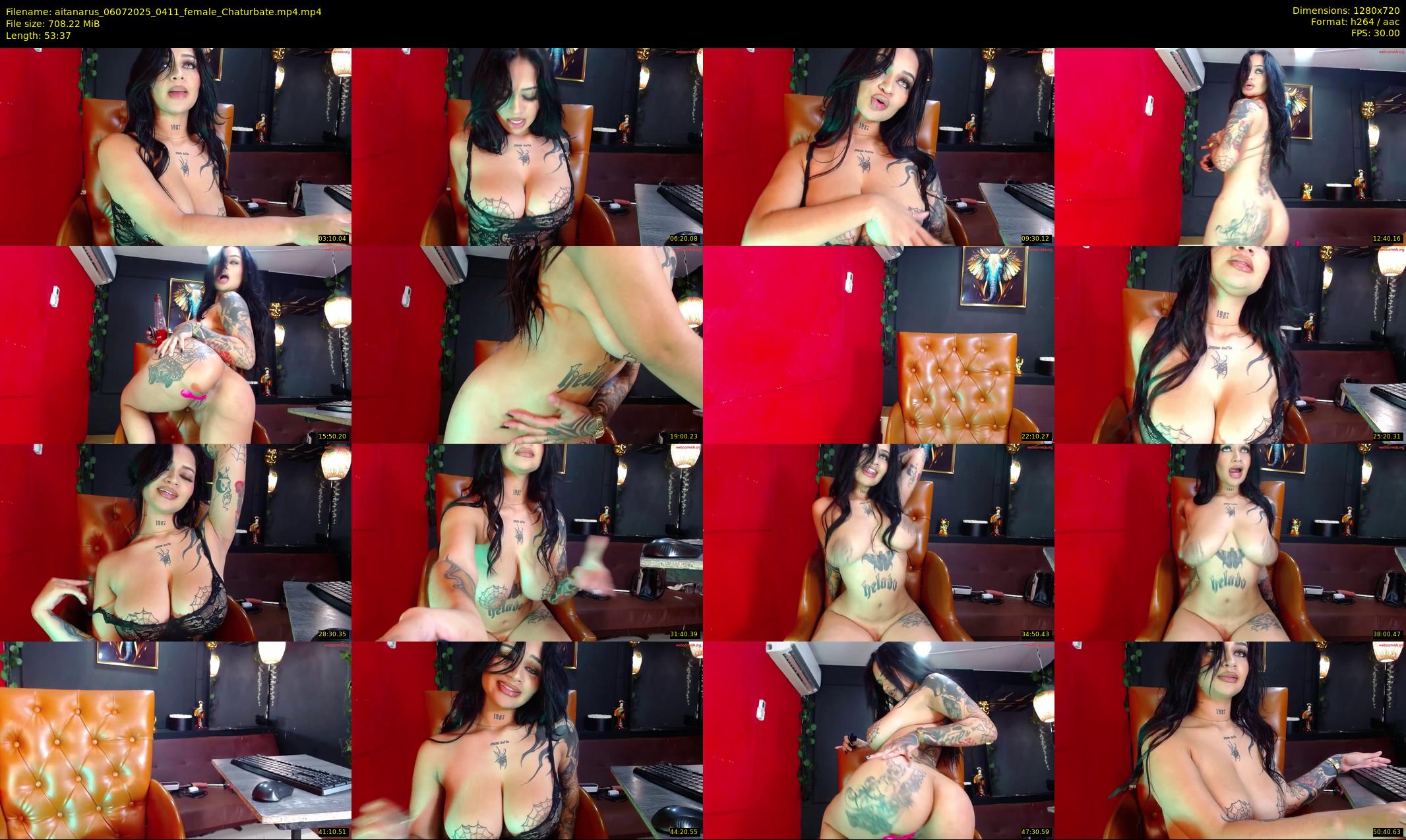 aitanarus — 54 minute Chaturbate female cam show recording, 720p, Jul 6, 2025