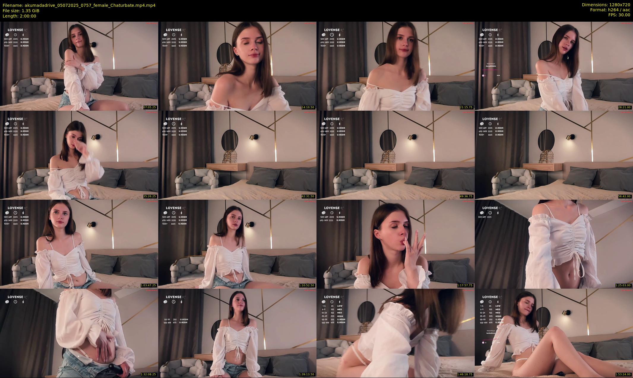 akumadadrive — 120 minute Chaturbate female cam show recording, 720p, Jul 5, 2025