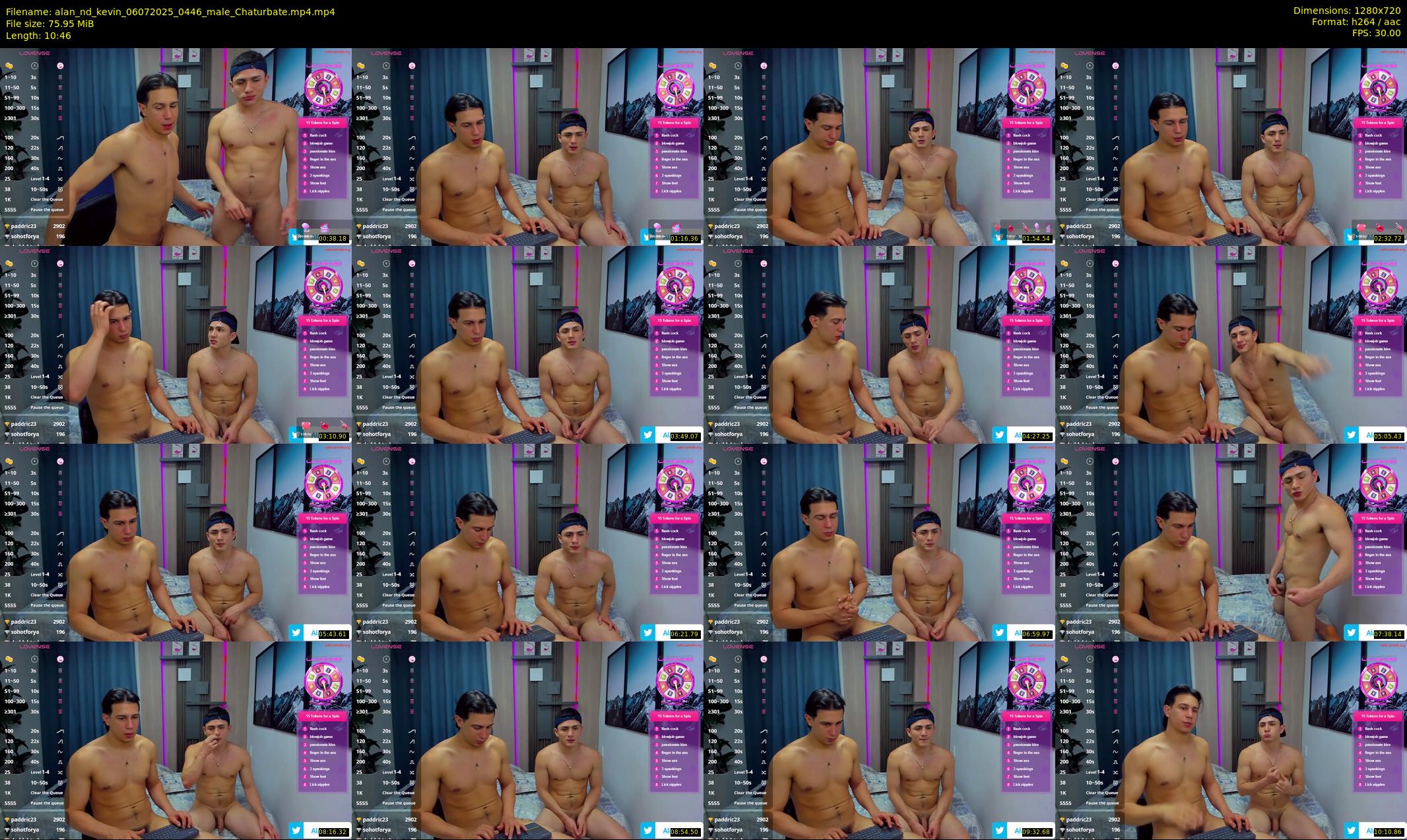 alan_nd_kevin — 11 minute Chaturbate male cam show recording, 720p, Jul 6, 2025