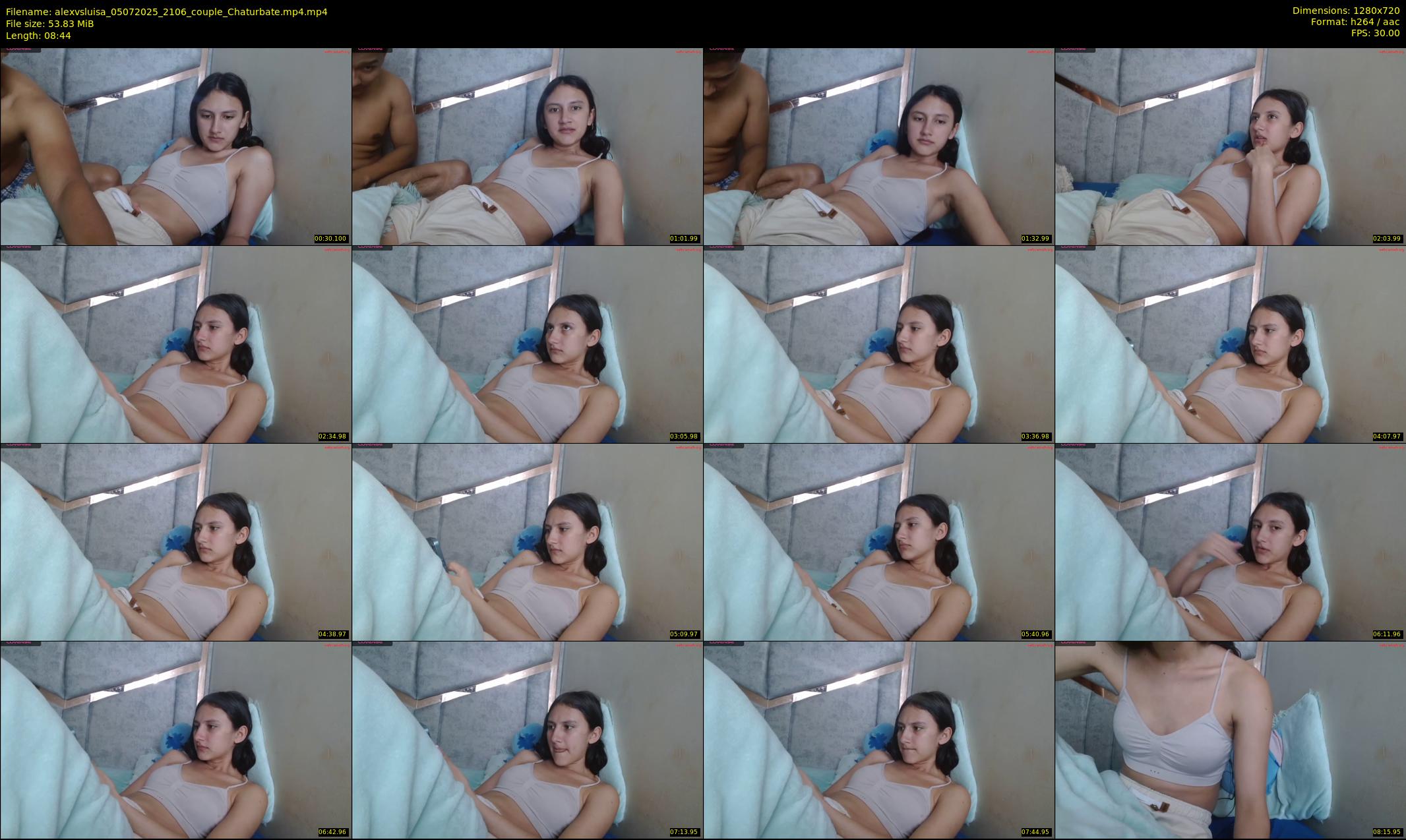 alexvsluisa — 9 minute Chaturbate couple cam show recording, 720p, Jul 5, 2025