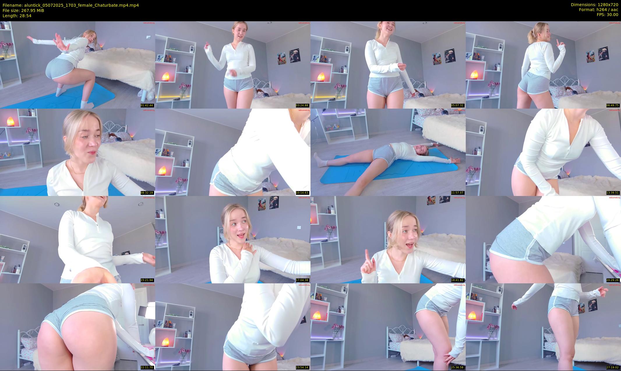 aluntick — 29 minute Chaturbate female cam show recording, 720p, Jul 5, 2025