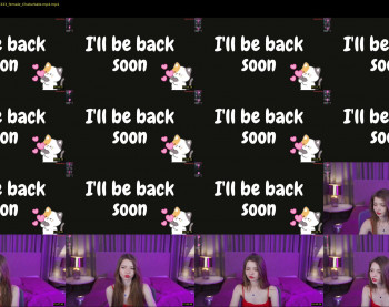 anabel2054 — 34 minute Chaturbate female cam show recording, 720p, Jul 6, 2025