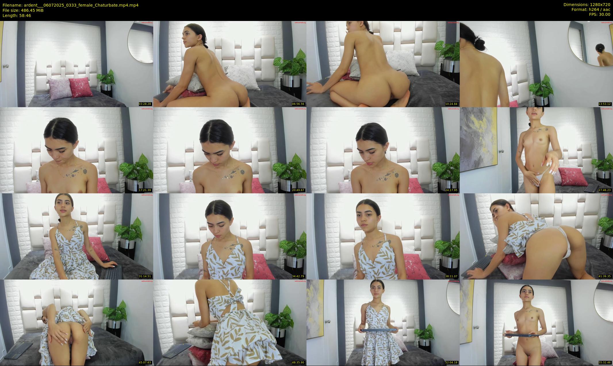 ardent__ — 59 minute Chaturbate female cam show recording, 720p, Jul 6, 2025