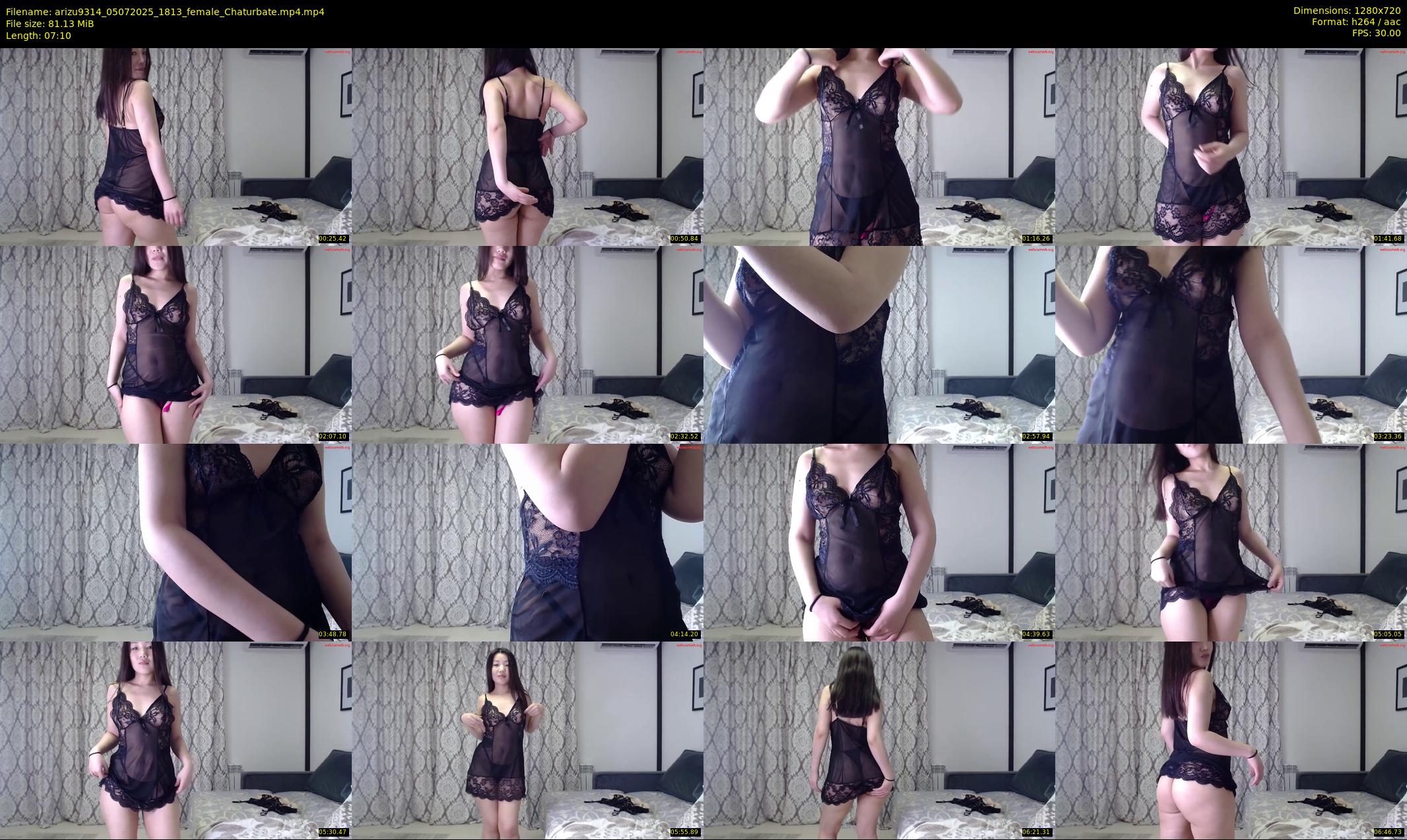 arizu9314 — 8 minute Chaturbate female cam show recording, 720p, Jul 5, 2025