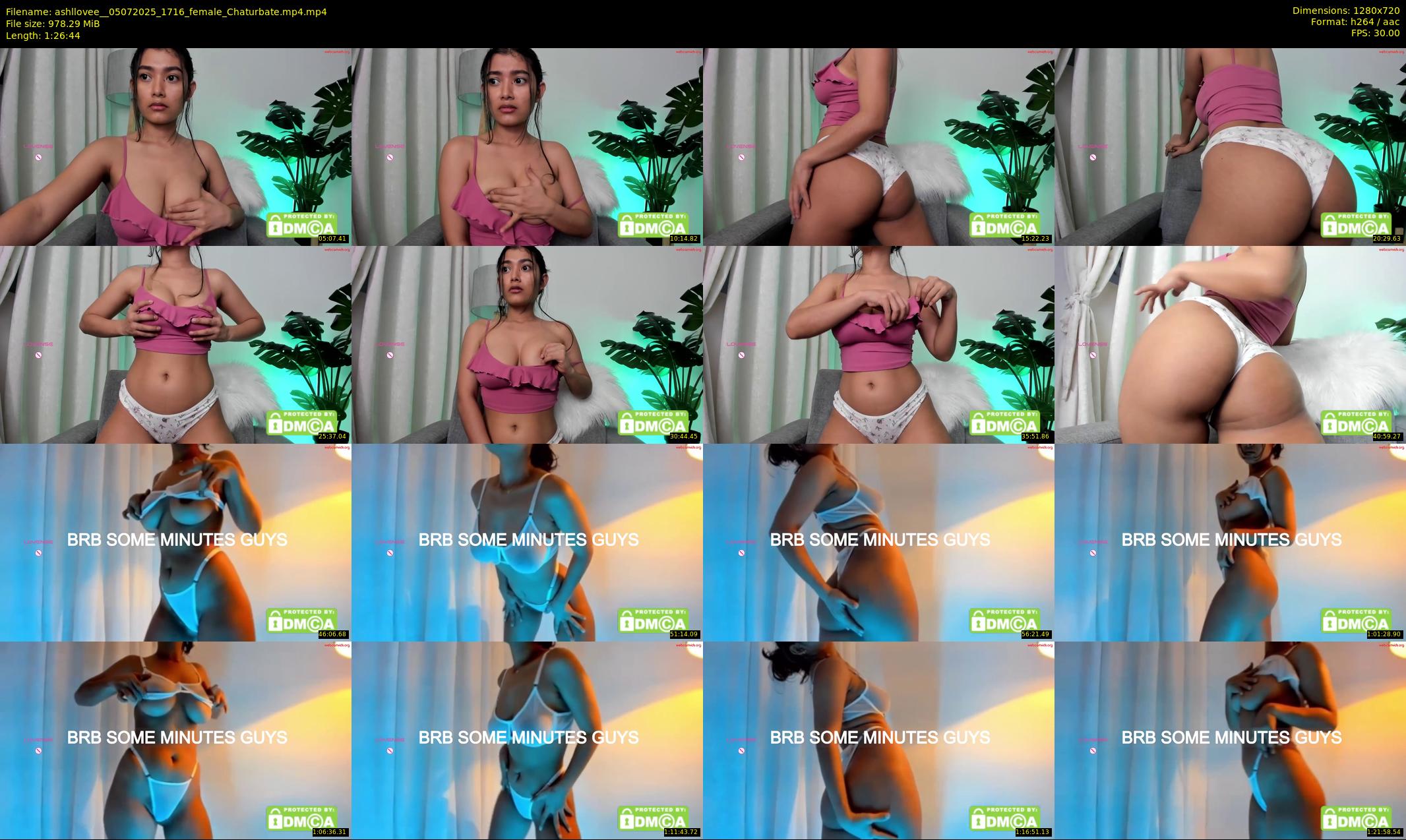 ashllovee_ — 87 minute Chaturbate female cam show recording, 720p, Jul 5, 2025