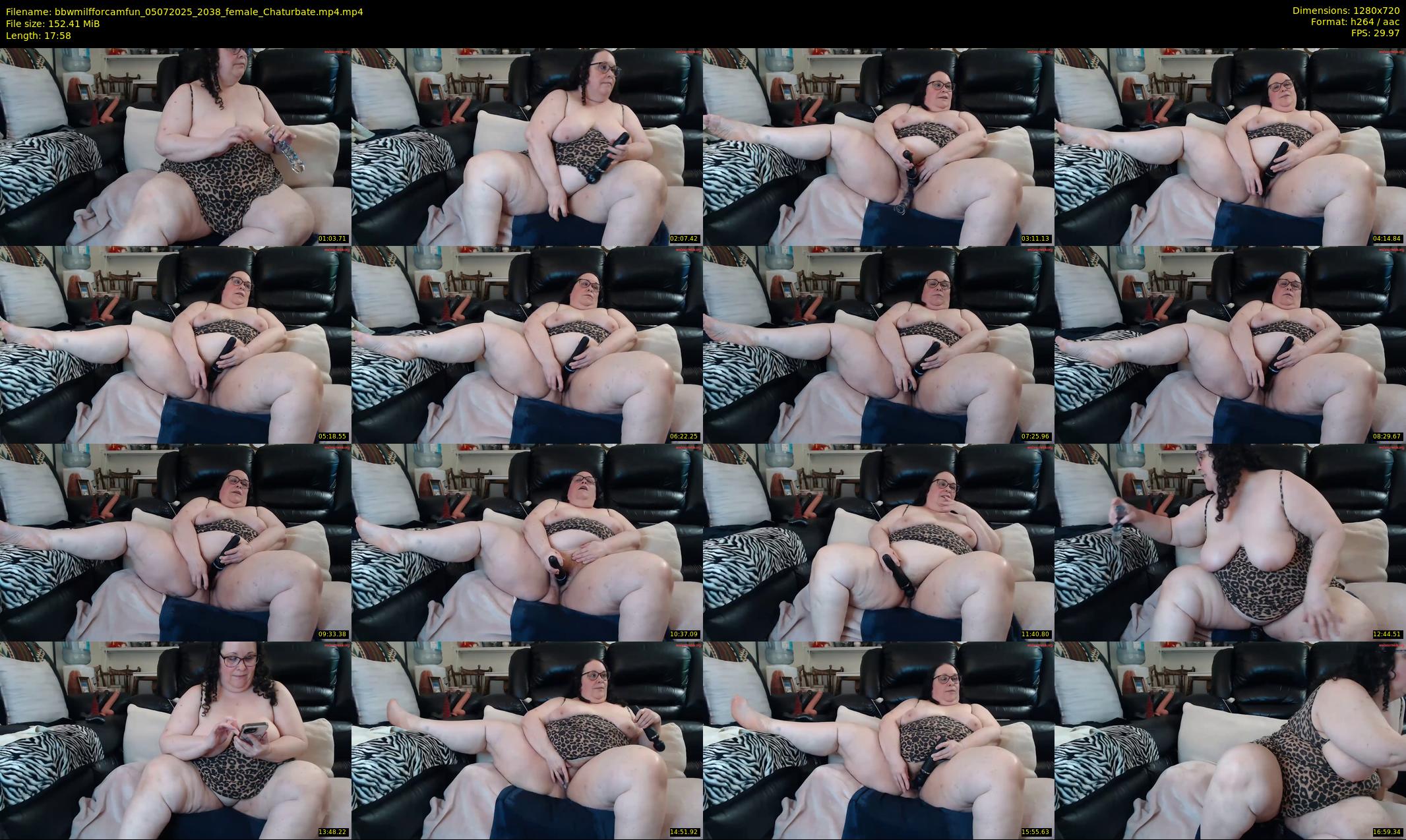 bbwmilfforcamfun — 18 minute Chaturbate female cam show recording, 720p, Jul 5, 2025