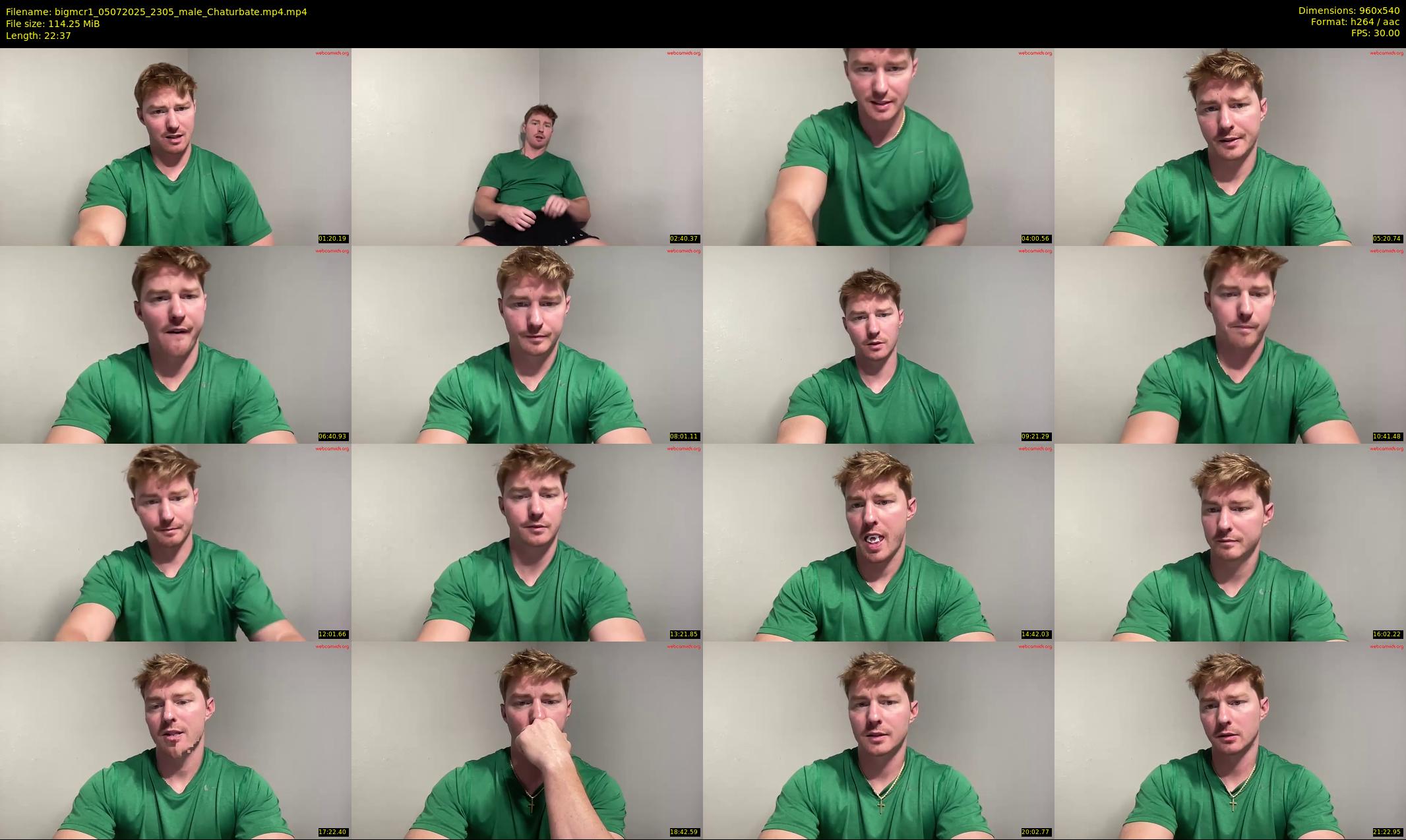 bigmcr1 — 23 minute Chaturbate male cam show recording, 480p, Jul 5, 2025