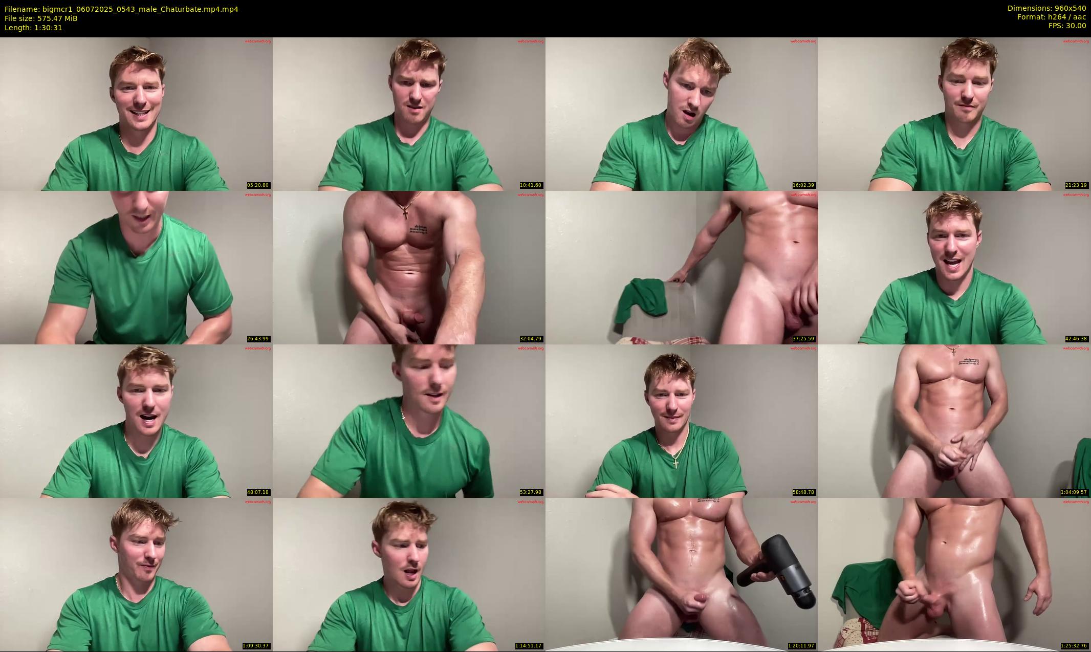 bigmcr1 — 91 minute Chaturbate male cam show recording, 480p, Jul 6, 2025