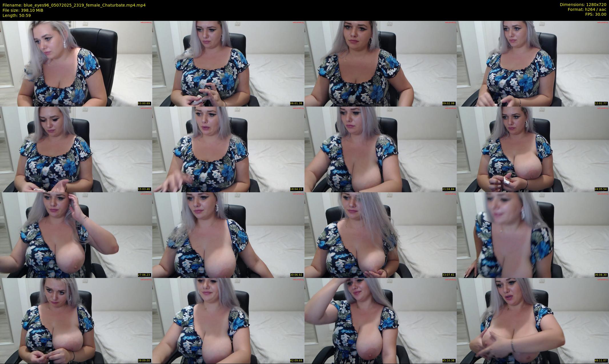 blue_eyes96 — 51 minute Chaturbate female cam show recording, 720p, Jul 5, 2025