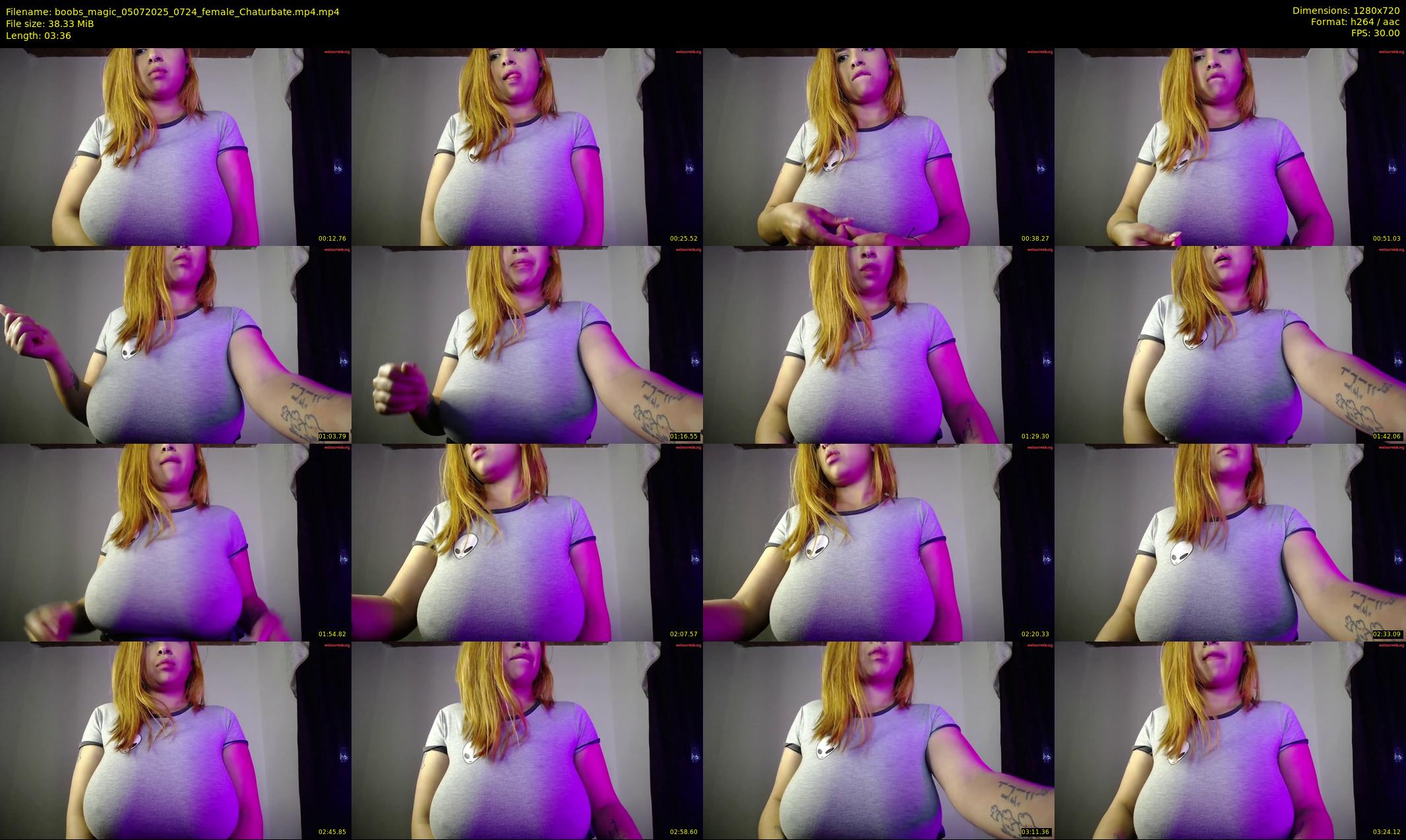 boobs_magic — 4 minute Chaturbate couple cam show recording, 720p, Jul 5, 2025