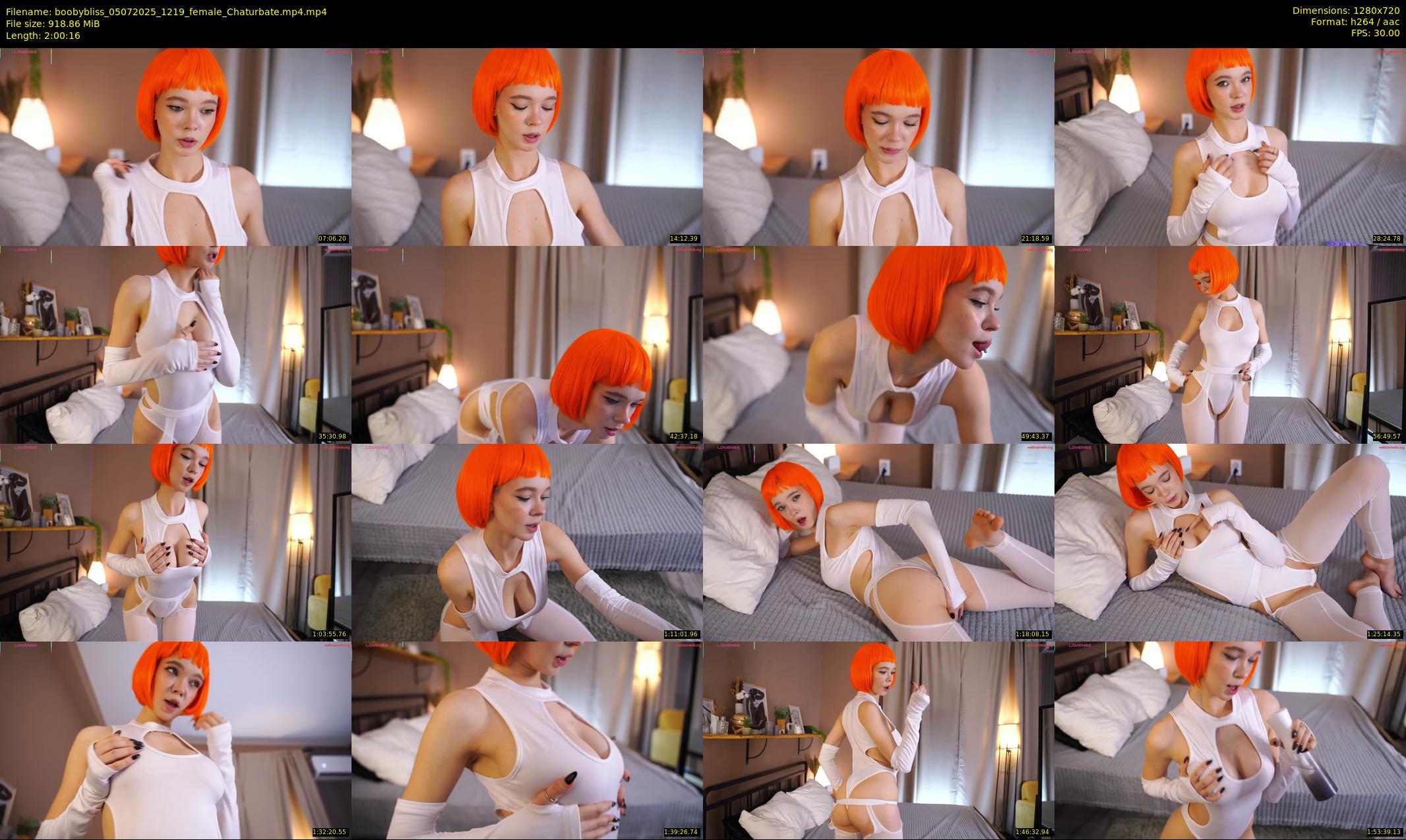 boobybliss — 121 minute Chaturbate female cam show recording, 720p, Jul 5, 2025