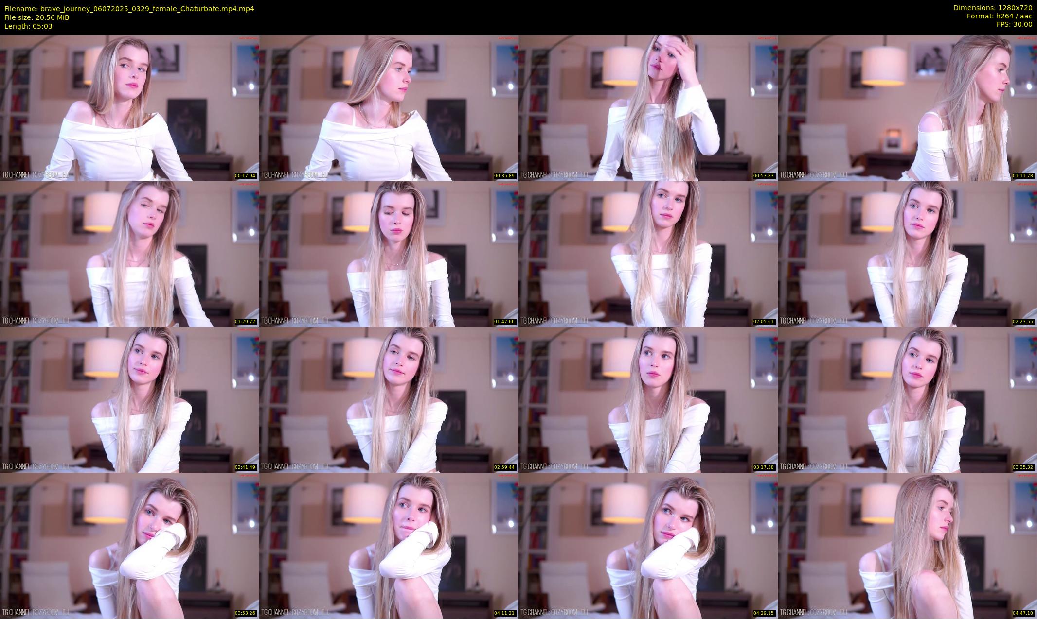 brave_journey — 6 minute Chaturbate female cam show recording, 720p, Jul 6, 2025