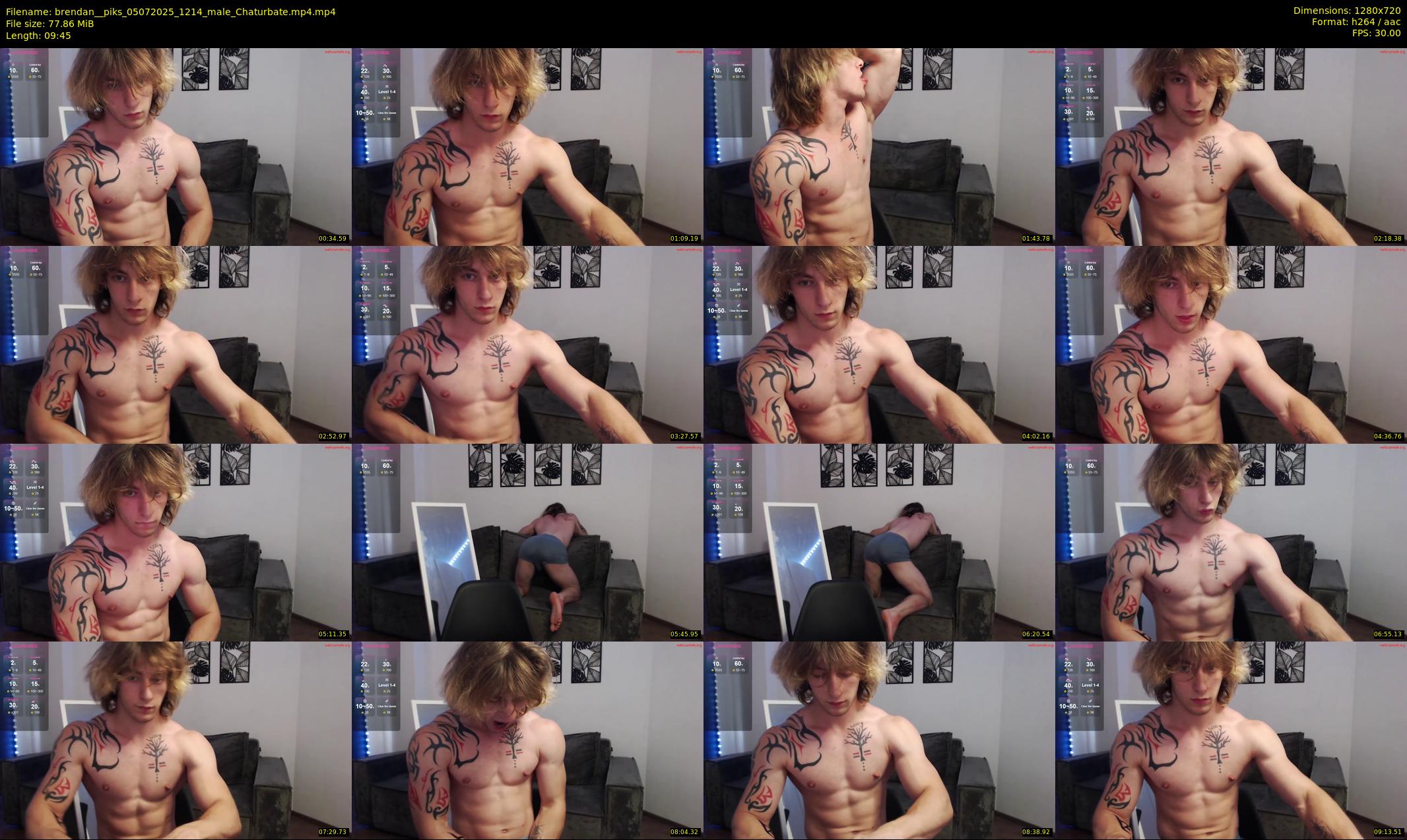 brendan__piks — 10 minute Chaturbate male cam show recording, 720p, Jul 5, 2025