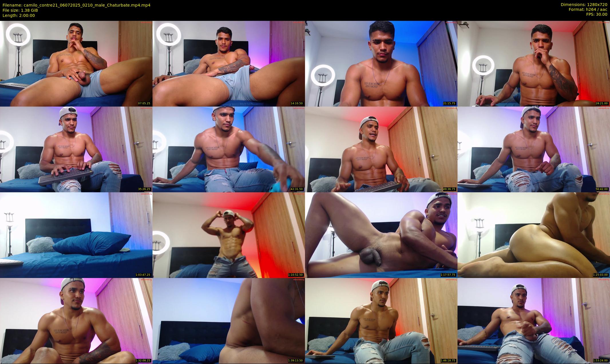 camilo_contre21 — 120 minute Chaturbate male cam show recording, 720p, Jul 6, 2025