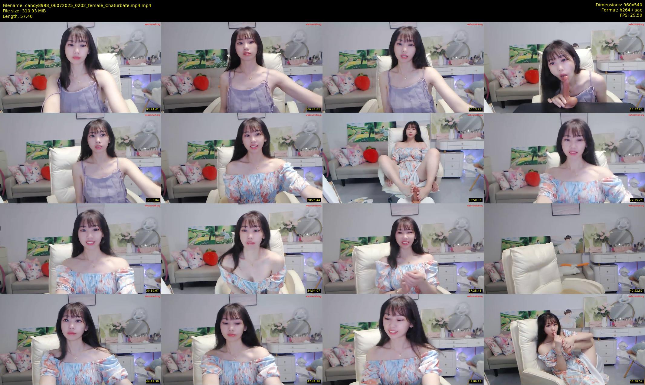 candy8998 — 58 minute Chaturbate female cam show recording, 480p, Jul 6, 2025