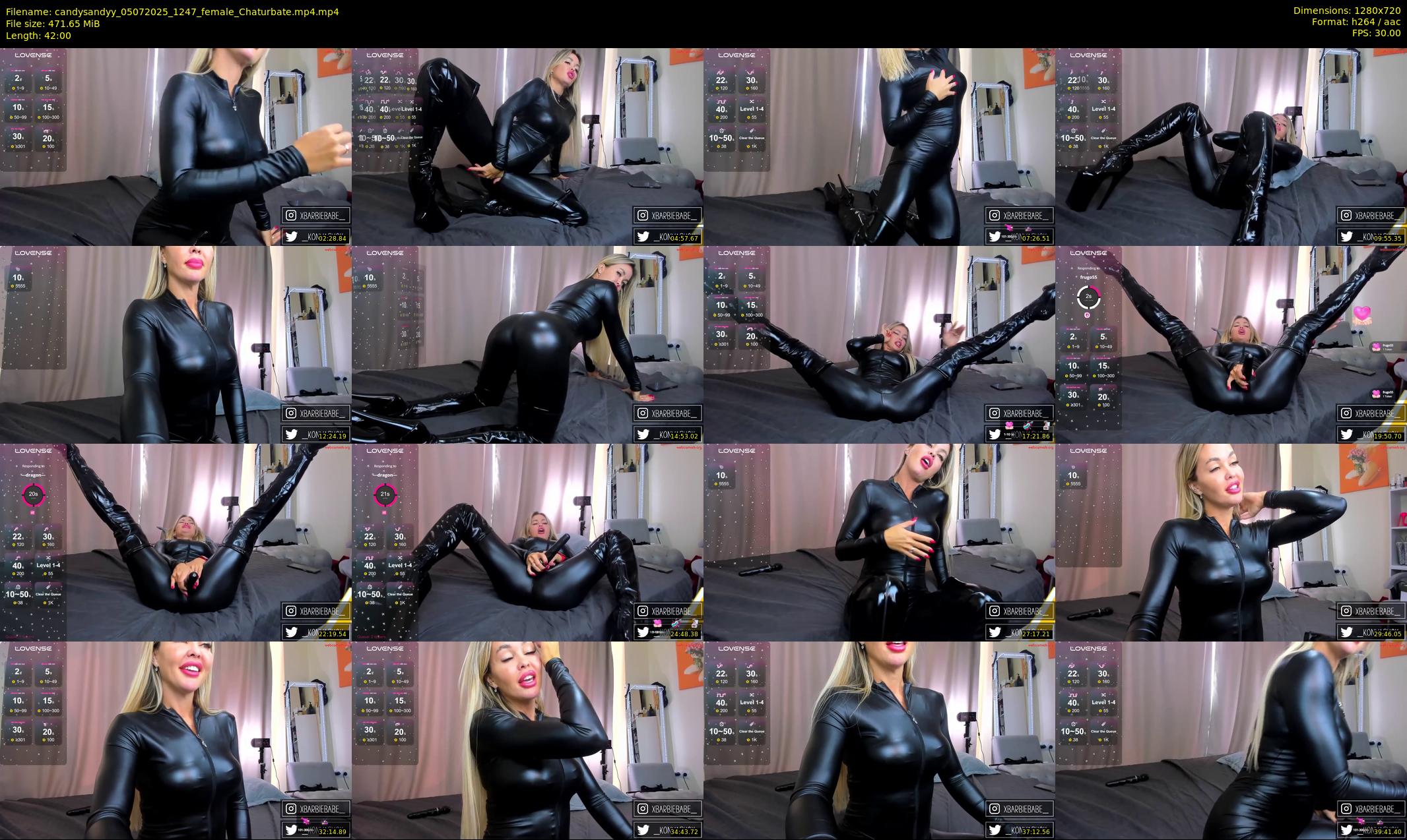 candysandyy — 42 minute Chaturbate female cam show recording, 720p, Jul 5, 2025