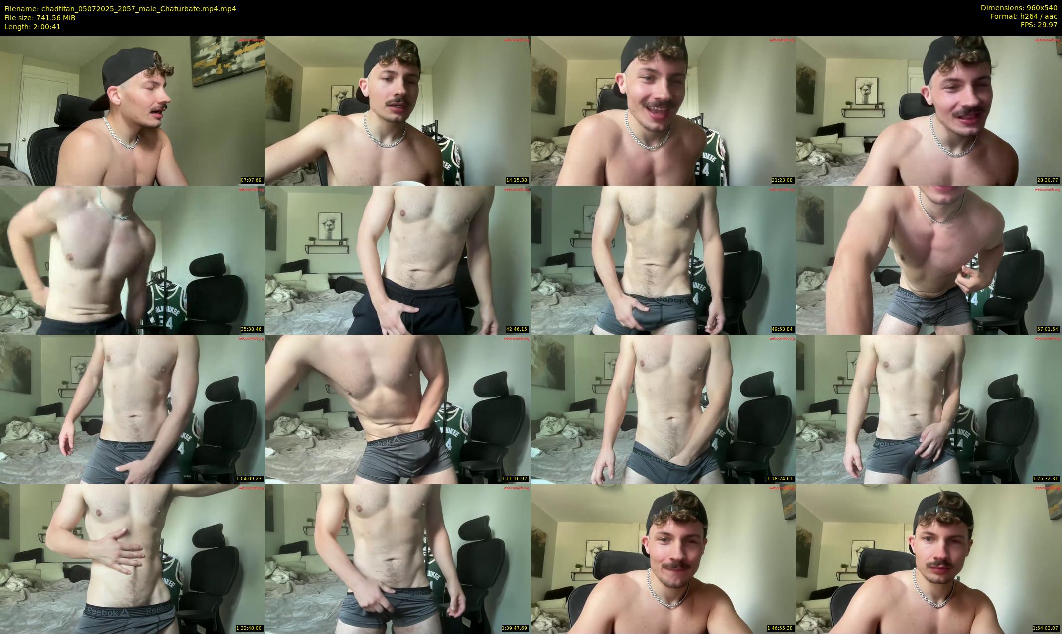 chadtitan — 121 minute Chaturbate male cam show recording, 480p, Jul 5, 2025