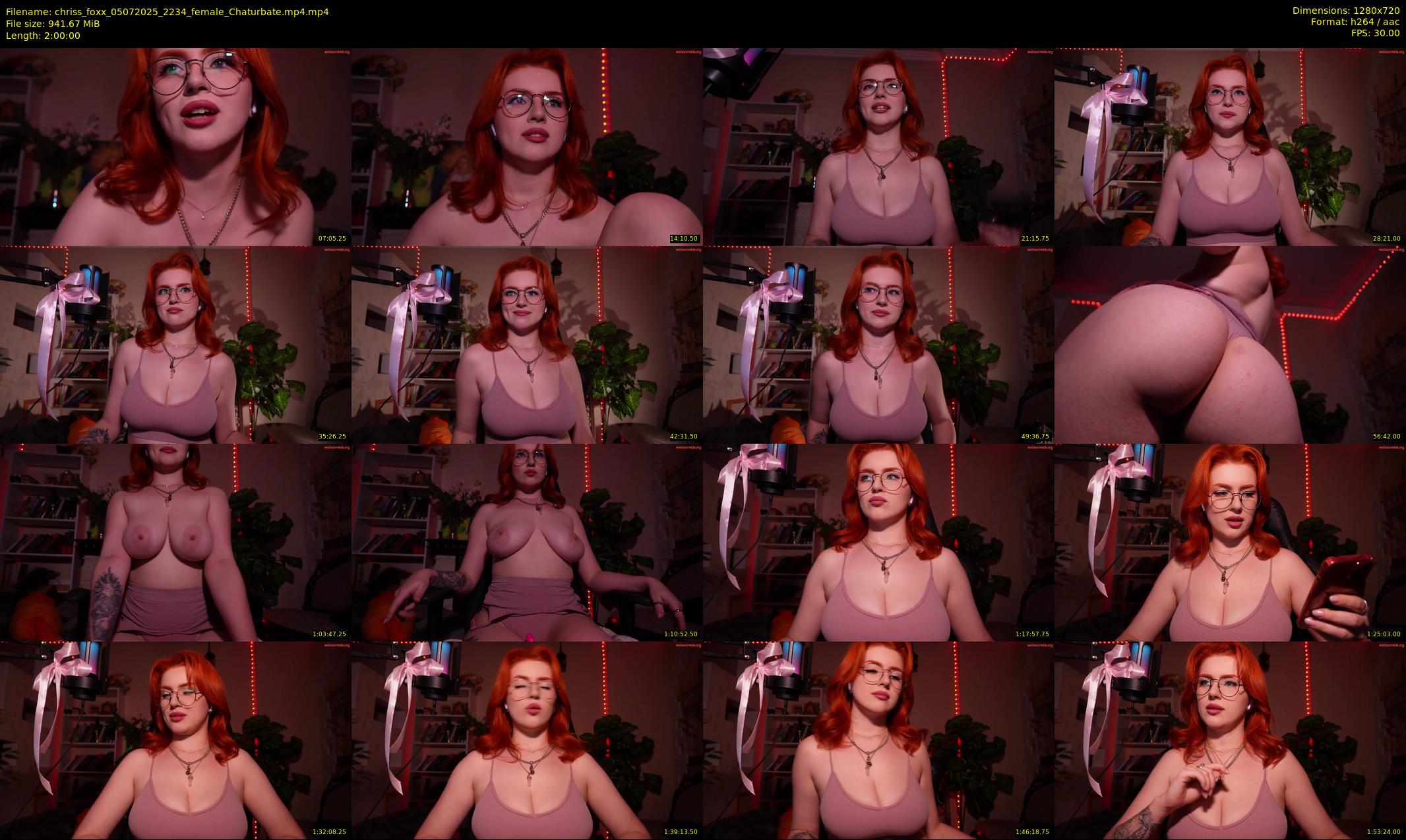 chriss_foxx — 120 minute Chaturbate female cam show recording, 720p, Jul 5, 2025