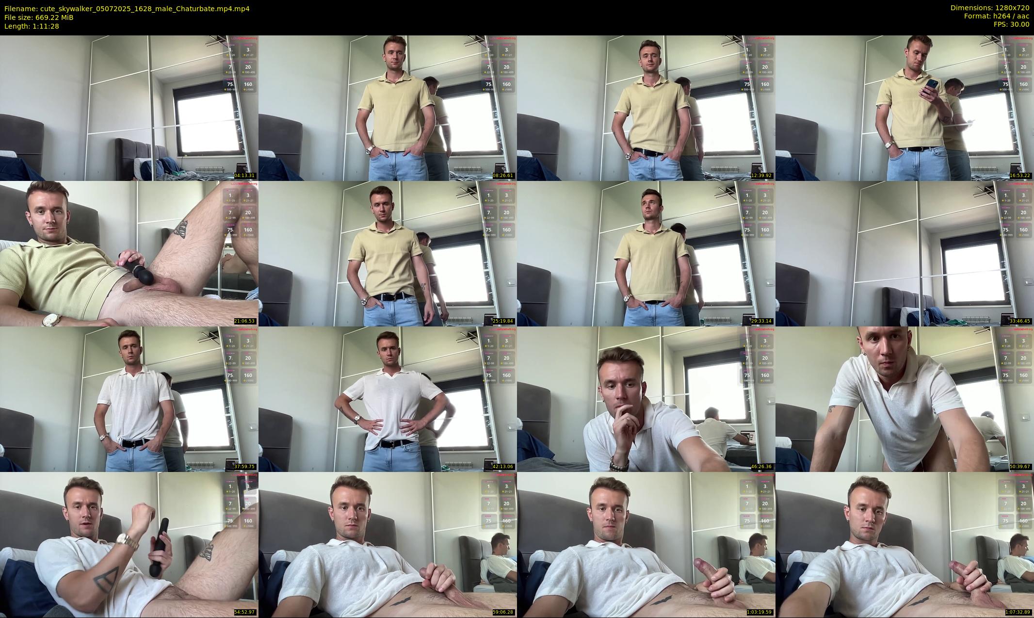 cute_skywalker — 72 minute Chaturbate male cam show recording, 720p, Jul 5, 2025