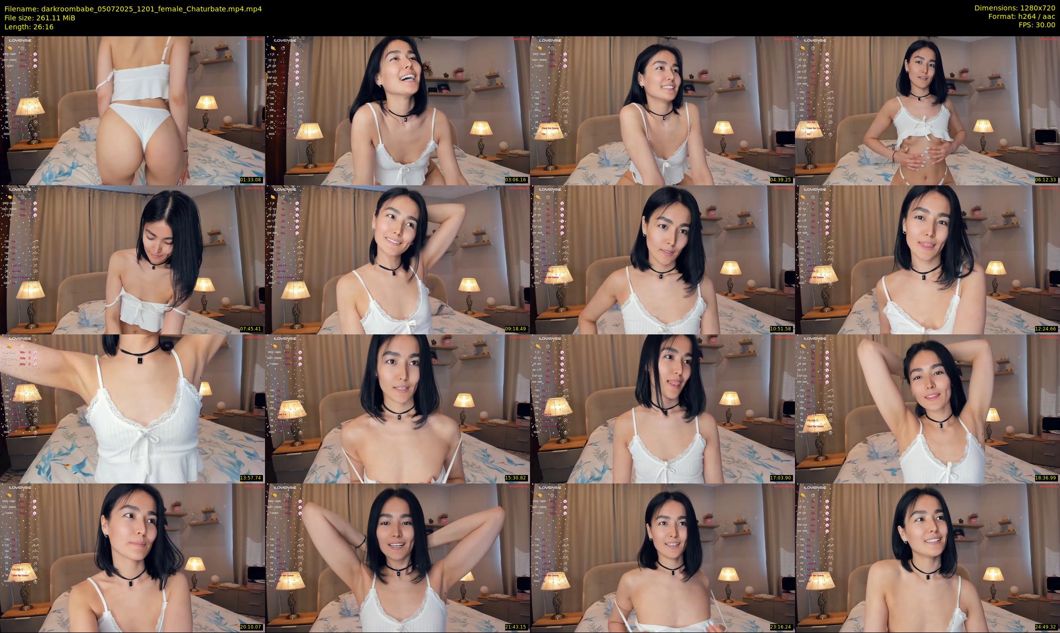 darkroombabe — 27 minute Chaturbate female cam show recording, 720p, Jul 5, 2025