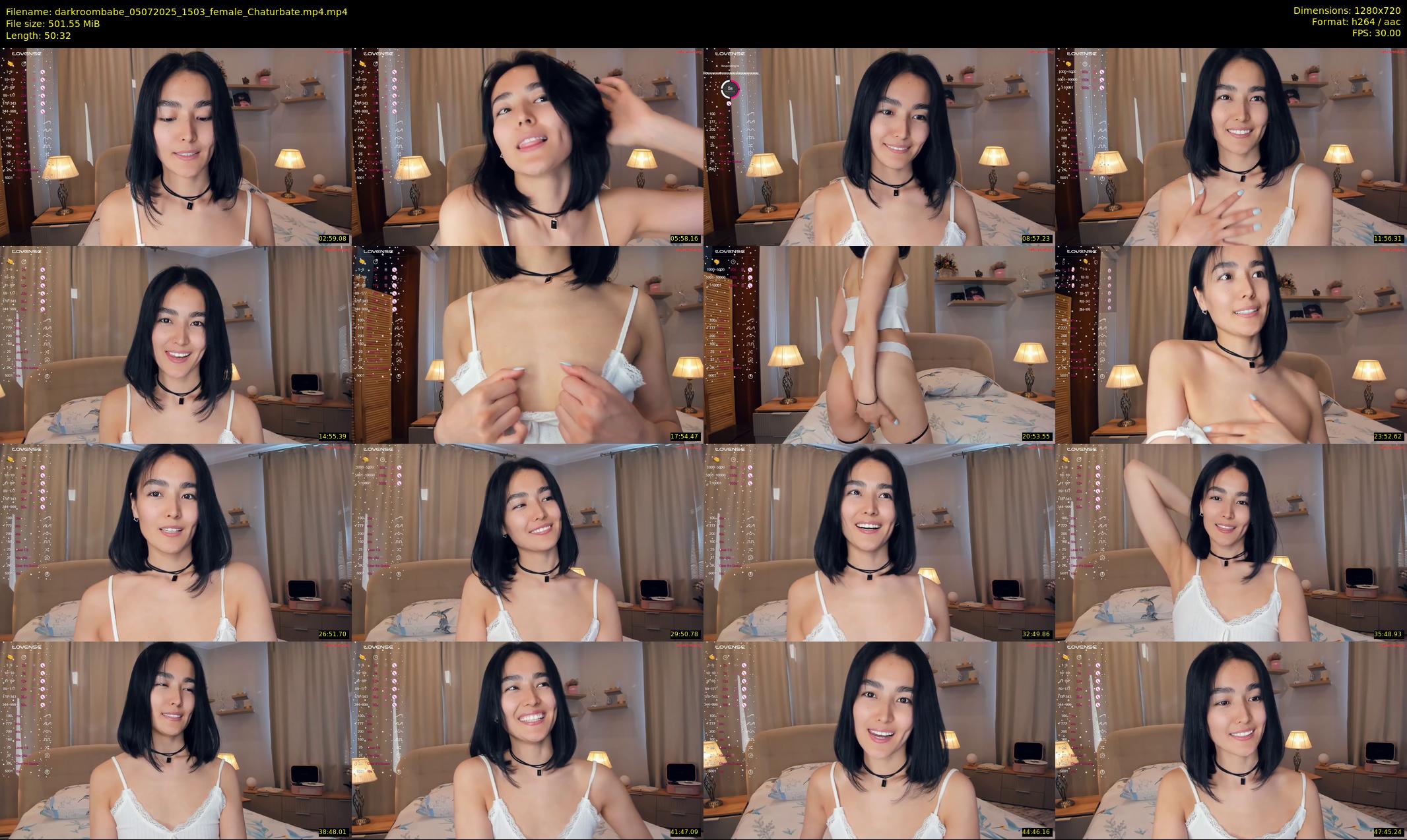 darkroombabe — 51 minute Chaturbate female cam show recording, 720p, Jul 5, 2025