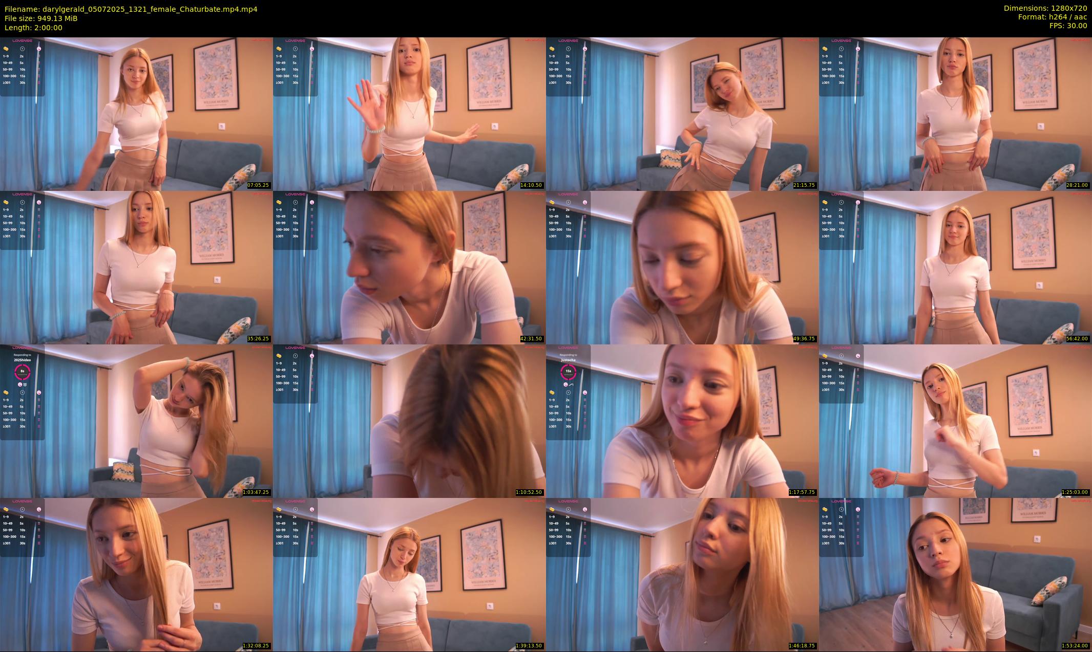 darylgerald — 120 minute Chaturbate female cam show recording, 720p, Jul 5, 2025