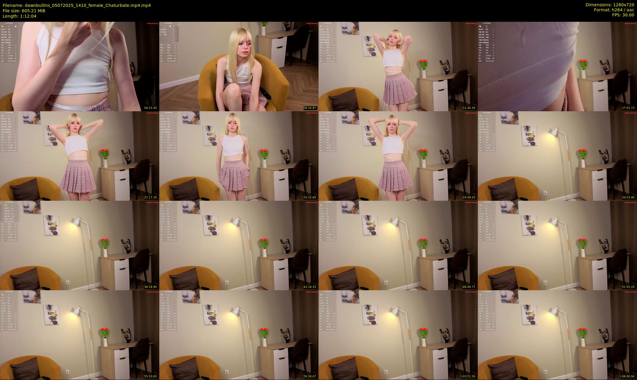 dawnbullins — 73 minute Chaturbate female cam show recording, 720p, Jul 5, 2025