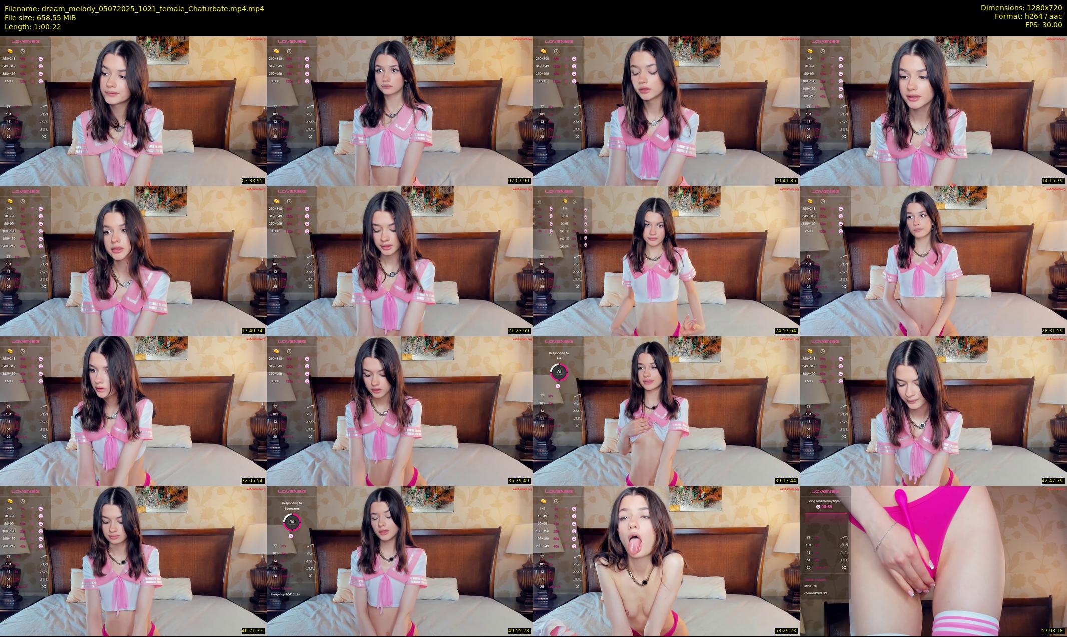 dream_melody — 61 minute Chaturbate female cam show recording, 720p, Jul 5, 2025