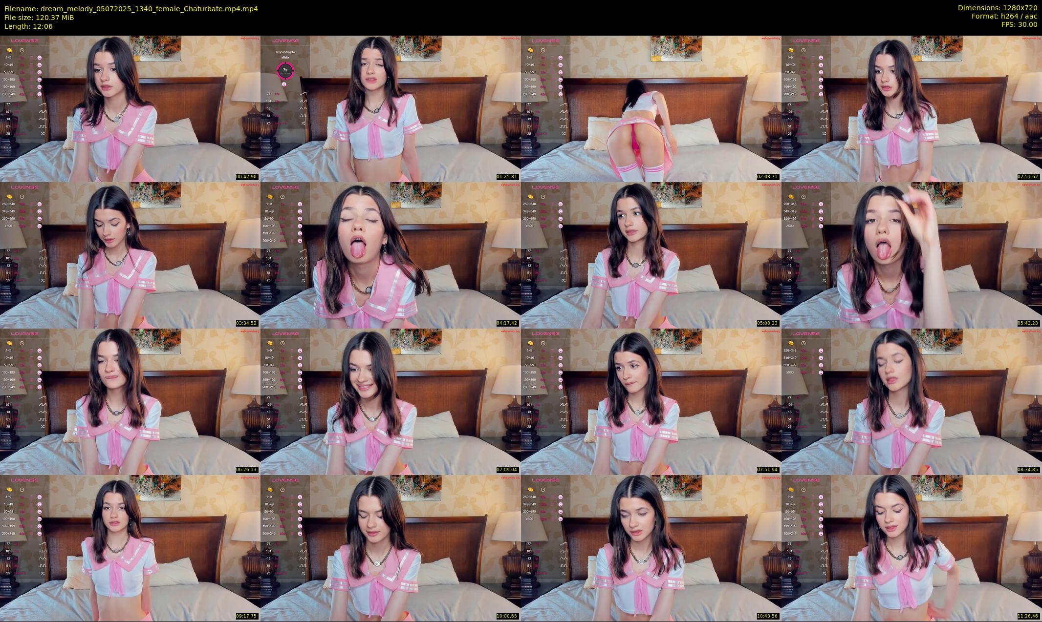 dream_melody — 13 minute Chaturbate female cam show recording, 720p, Jul 5, 2025
