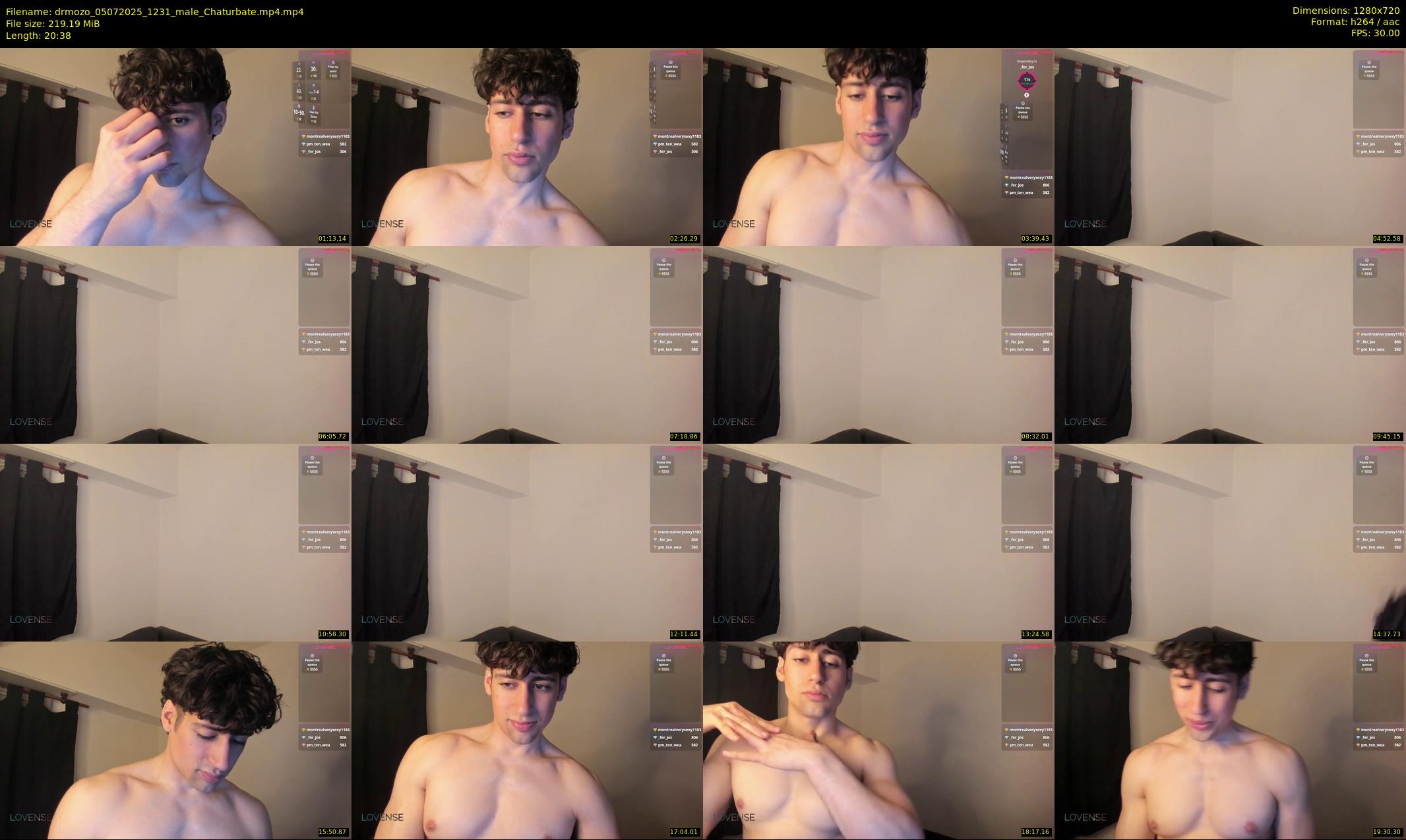 drmozo — 21 minute Chaturbate male cam show recording, 720p, Jul 5, 2025