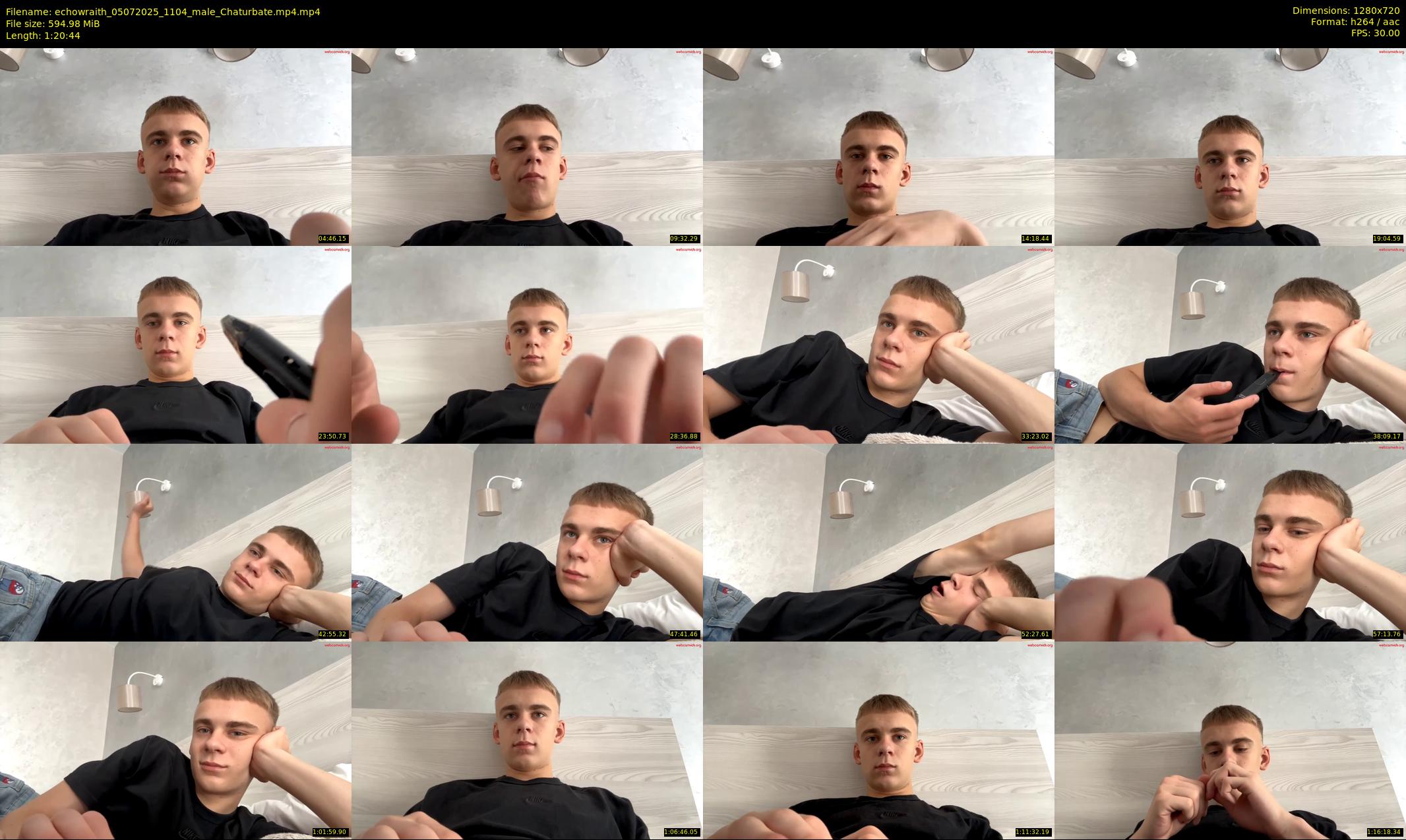 echowraith — 81 minute Chaturbate male cam show recording, 720p, Jul 5, 2025
