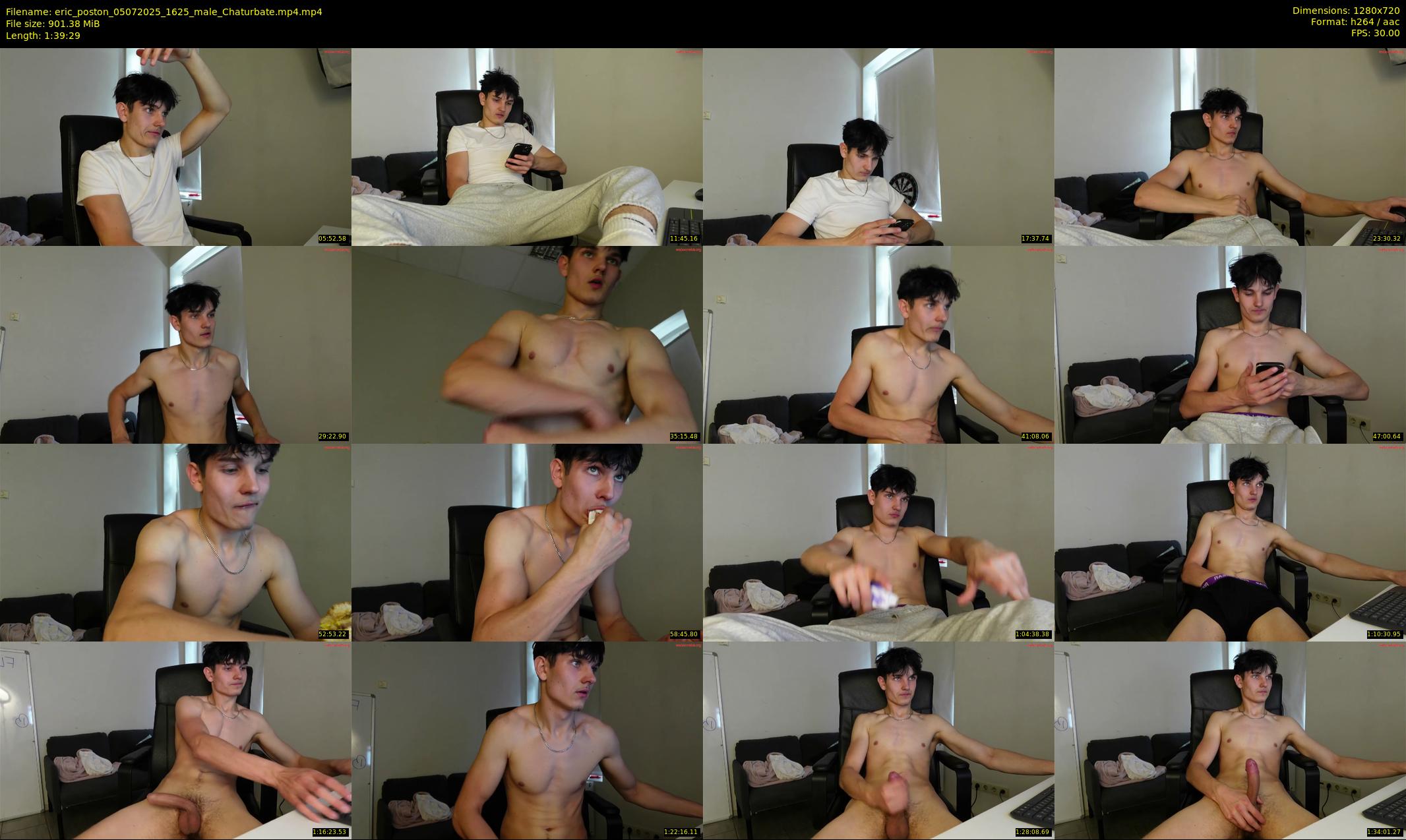 eric_poston — 100 minute Chaturbate male cam show recording, 720p, Jul 5, 2025