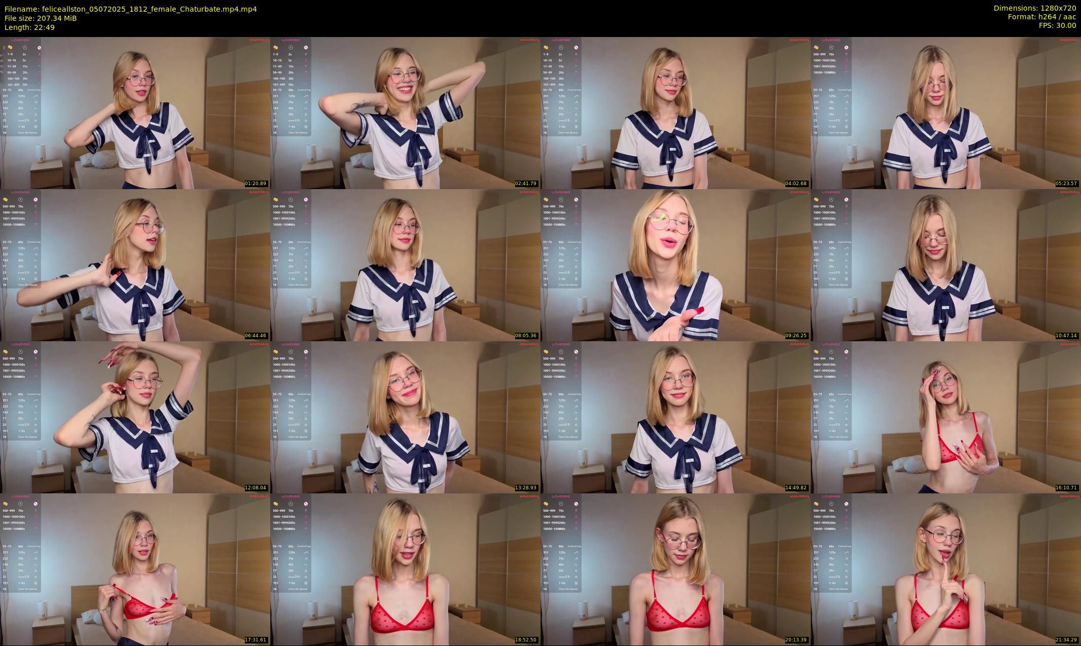 feliceallston — 23 minute Chaturbate female cam show recording, 720p, Jul 5, 2025