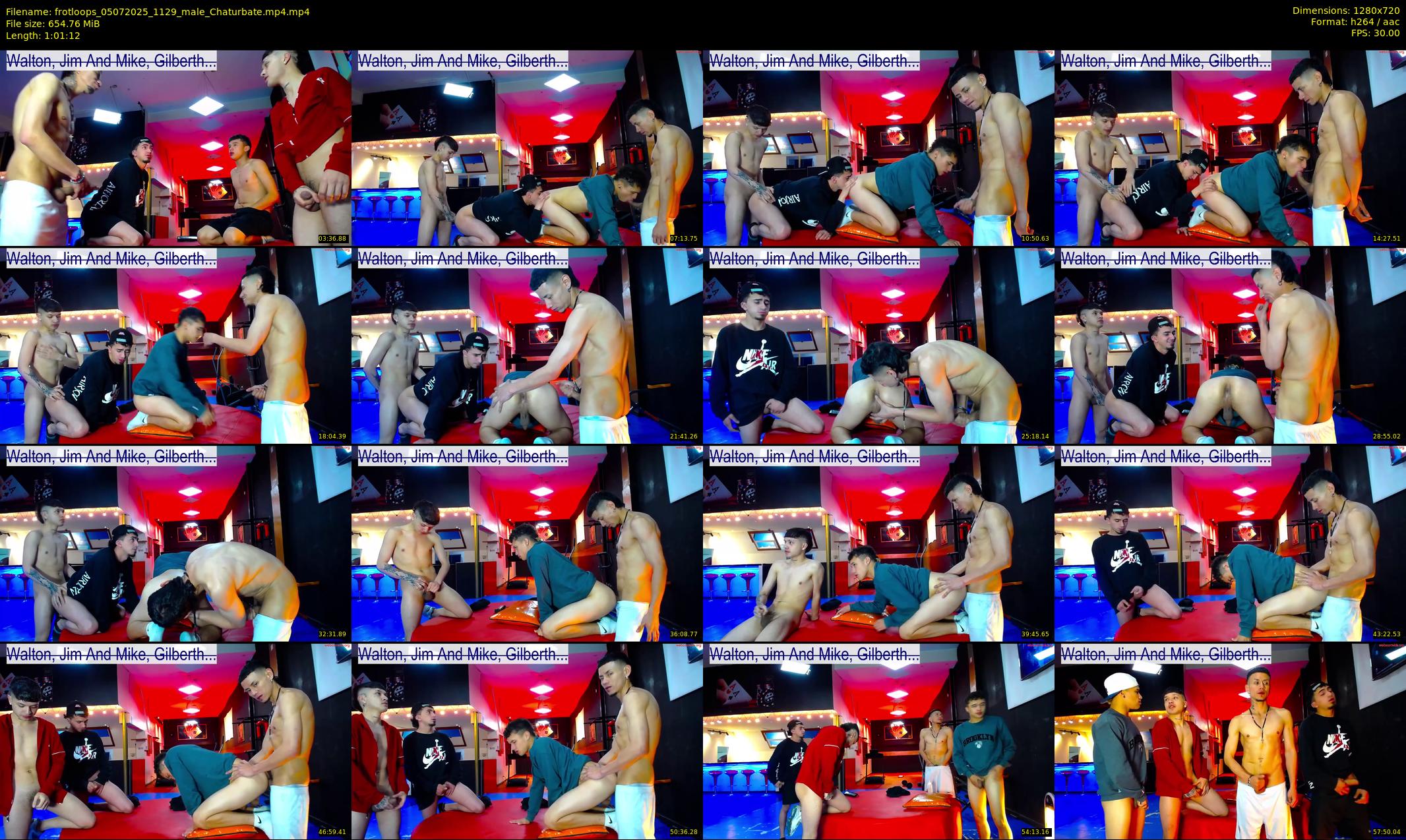 frotloops — 62 minute Chaturbate male cam show recording, 720p, Jul 5, 2025