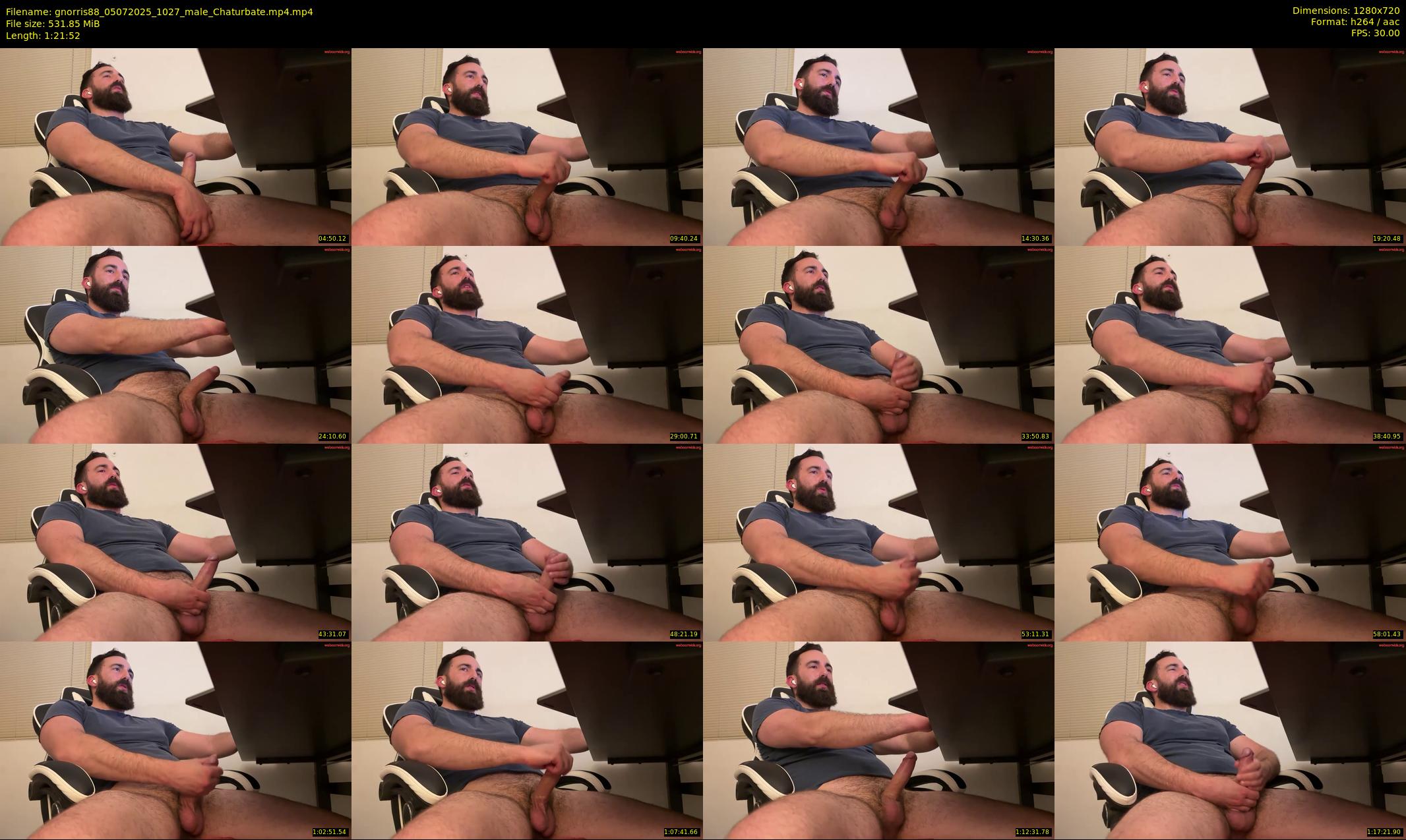 gnorris88 — 82 minute Chaturbate male cam show recording, 720p, Jul 5, 2025