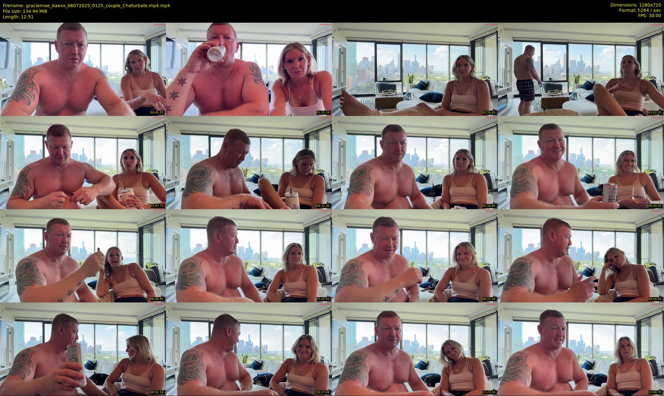 graciemae_baexx — 13 minute Chaturbate female cam show recording, 720p, Jul 6, 2025