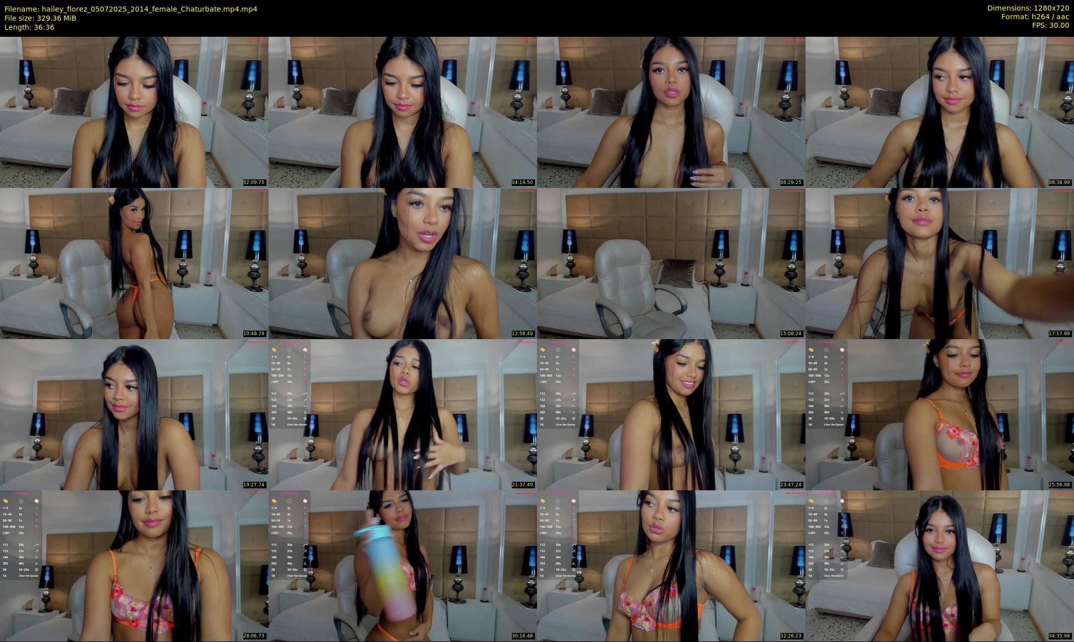 hailey_florez — 37 minute Chaturbate female cam show recording, 720p, Jul 5, 2025