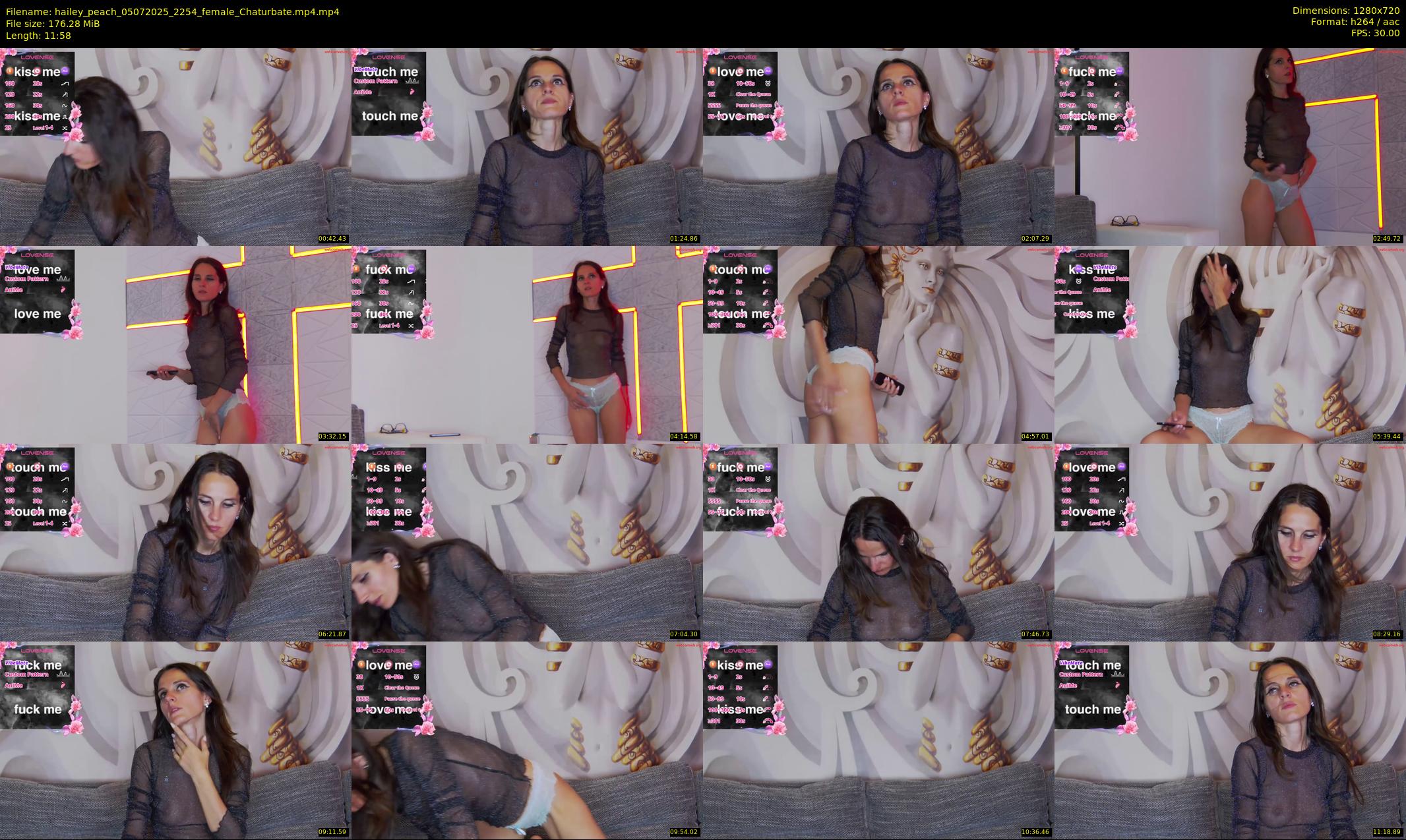 hailey_peach — 12 minute Chaturbate female cam show recording, 720p, Jul 5, 2025
